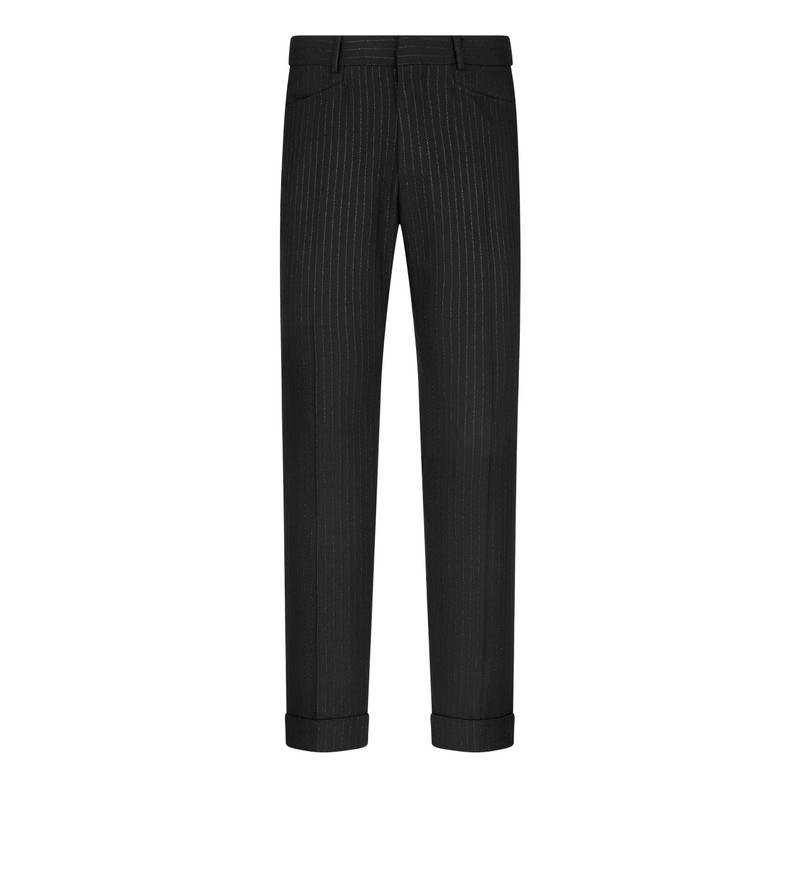 LUREX JACQUARD STRIPE ATTICUS WESTERN POCKET TROUSER 1