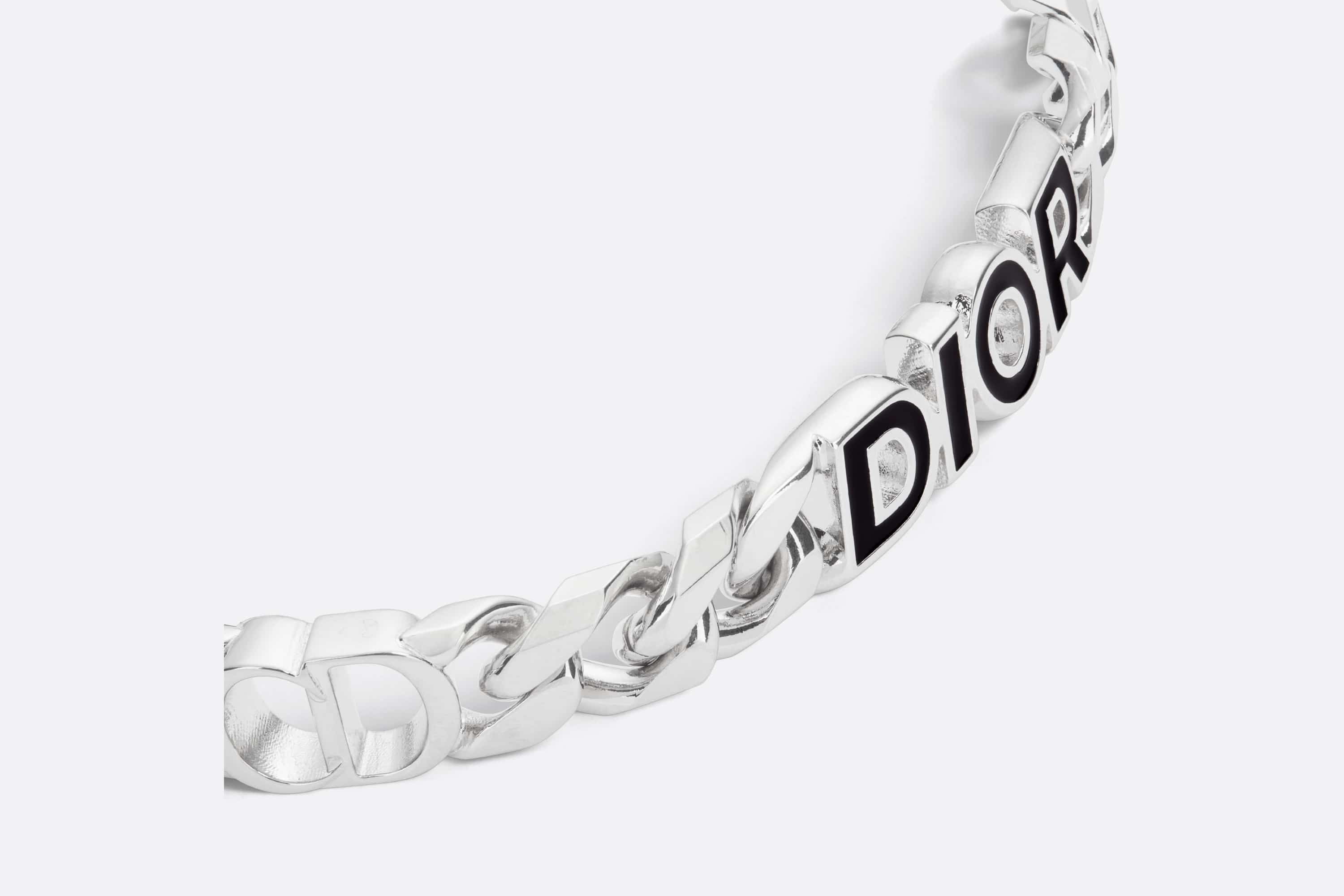 Dior Italic Chain Link Bracelet - 2