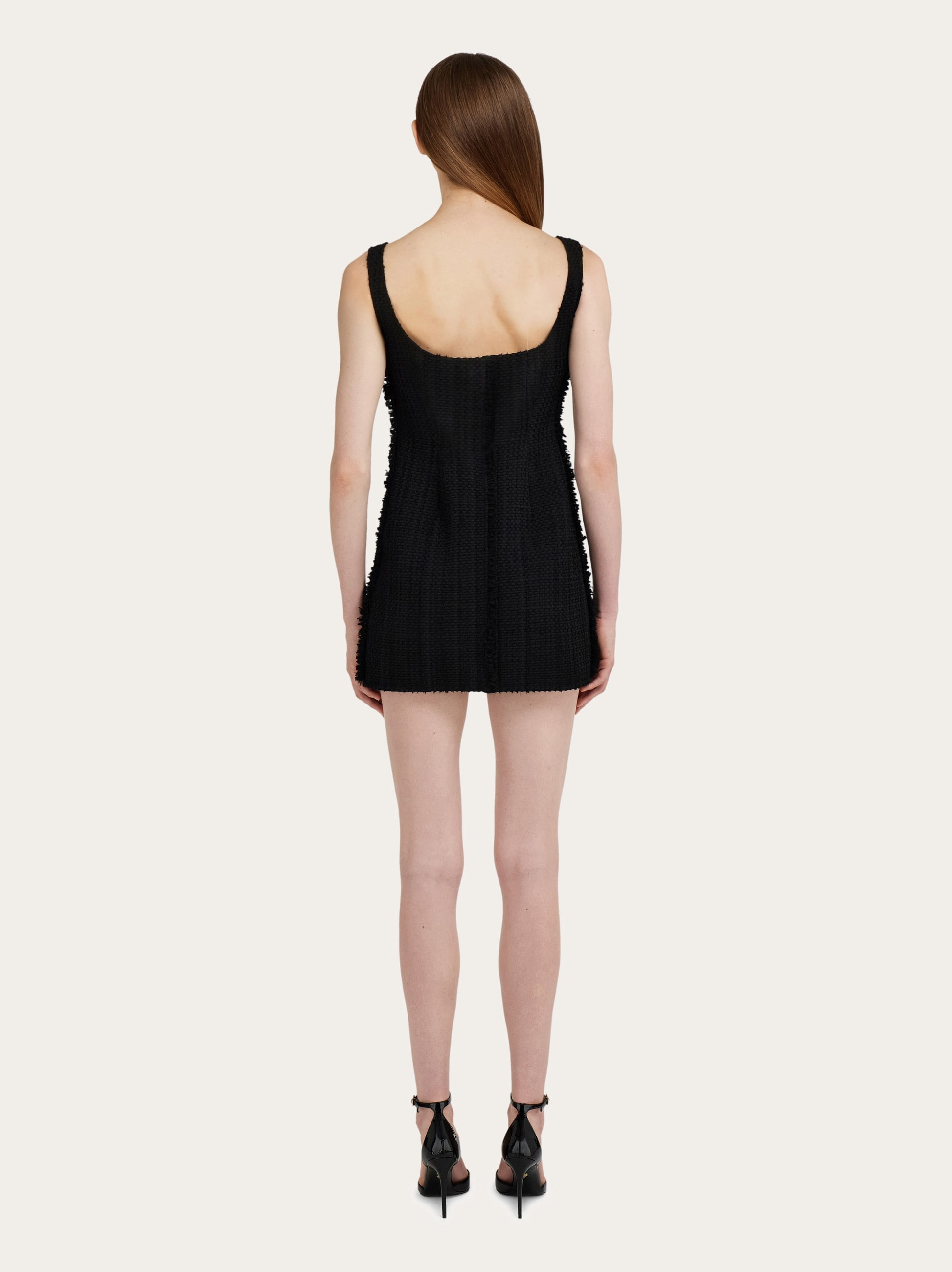 Georgette mini dress - 4