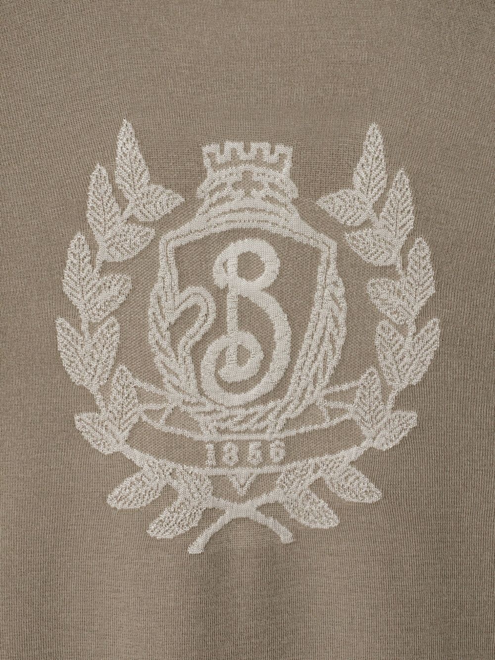 B Crest-embroidered polo shirt - 2