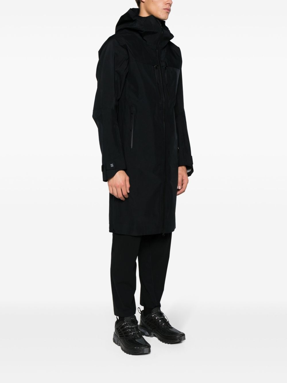 x Boris Bidjan Saberi 11s Gore-Tex long raincoat - 3