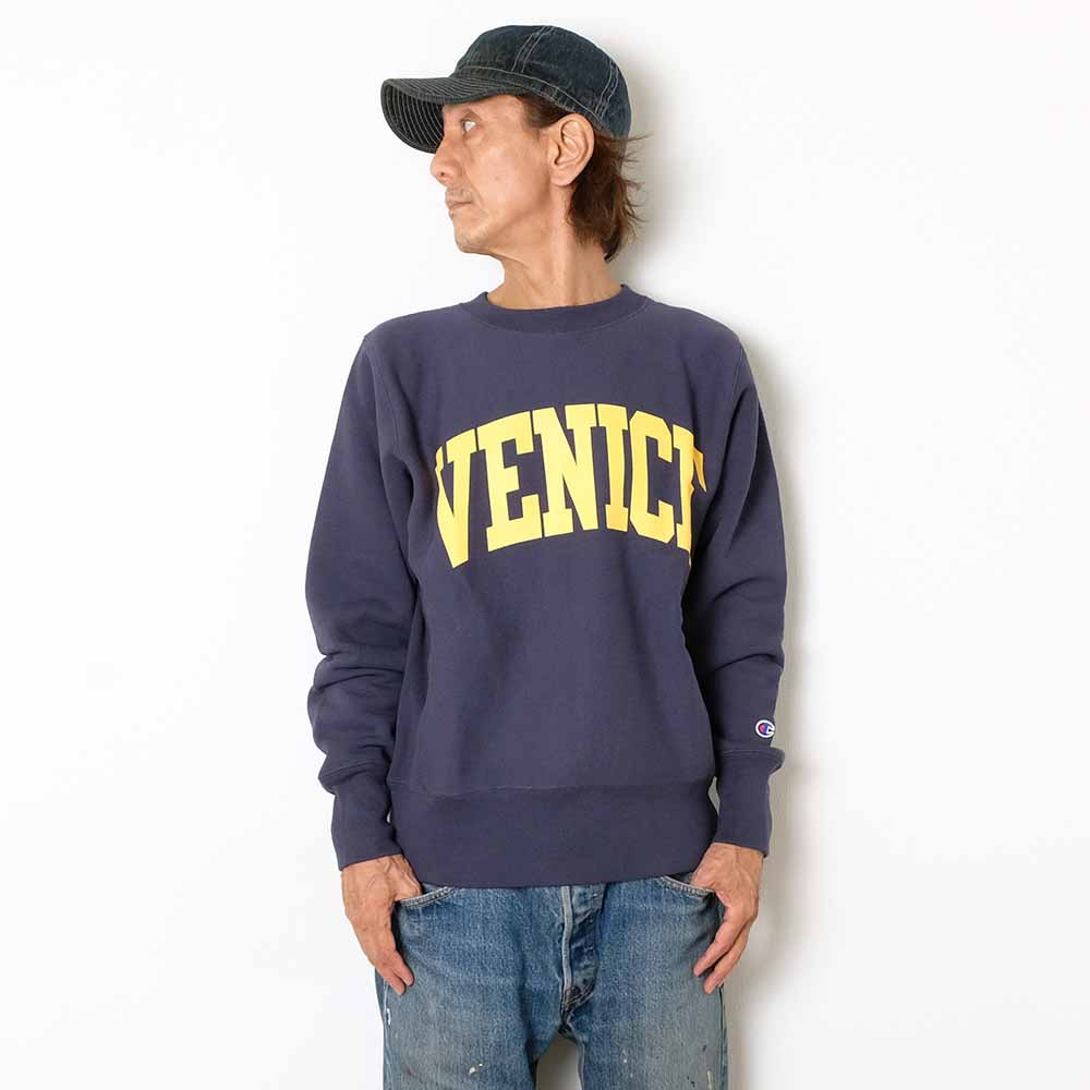 REVERSE WEAVE CREW NECK SWEATSHIRT PRINT - C3-C022 - 12