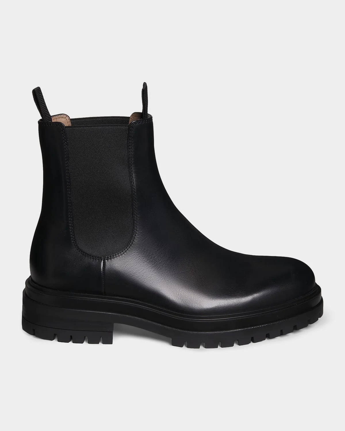Men's Chester Lug Sole Leather Chelsea Boots - 1