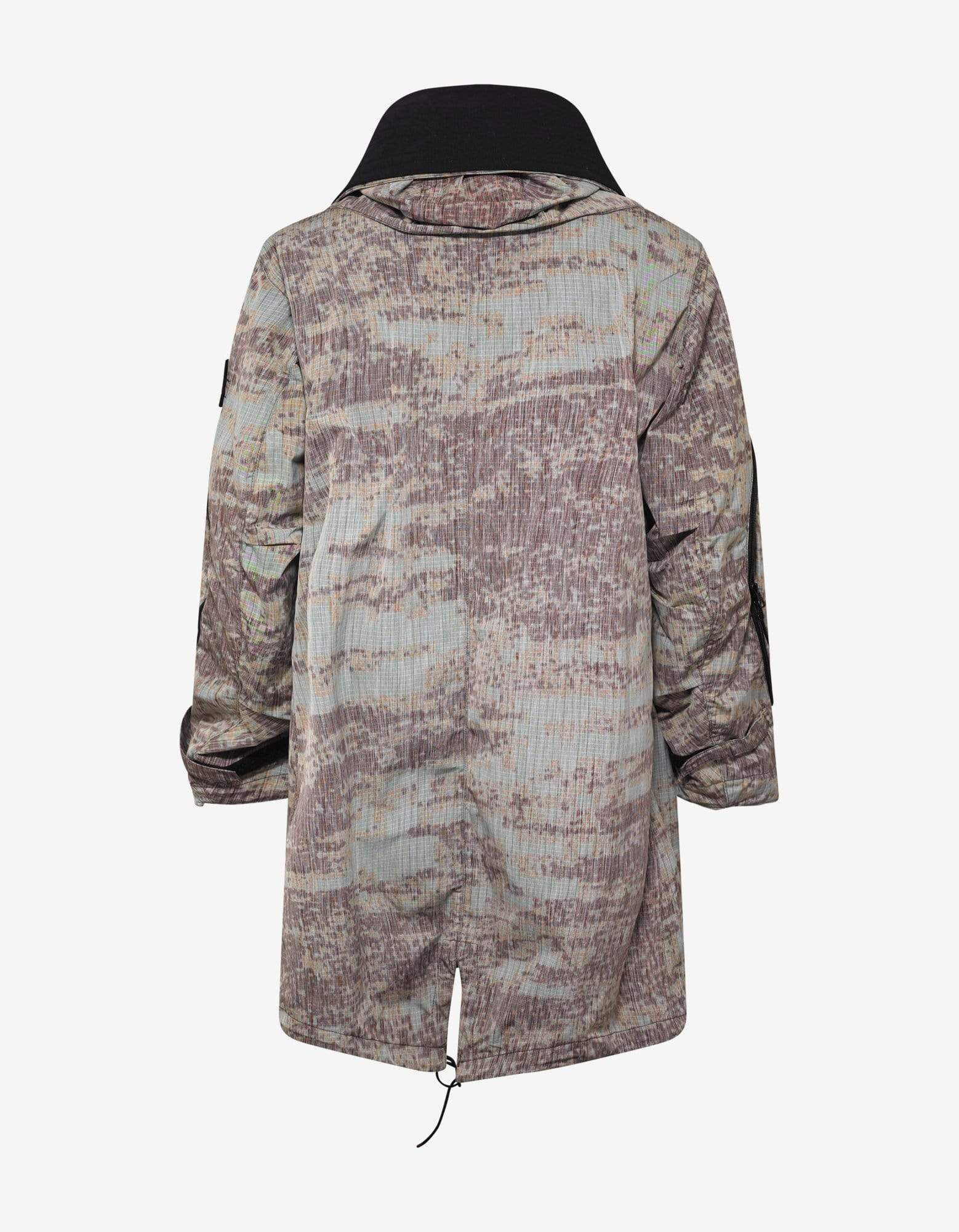 Stone Island Shadow Project DPM Chiné Rust Brown Articulated Fishtail Parka - 5