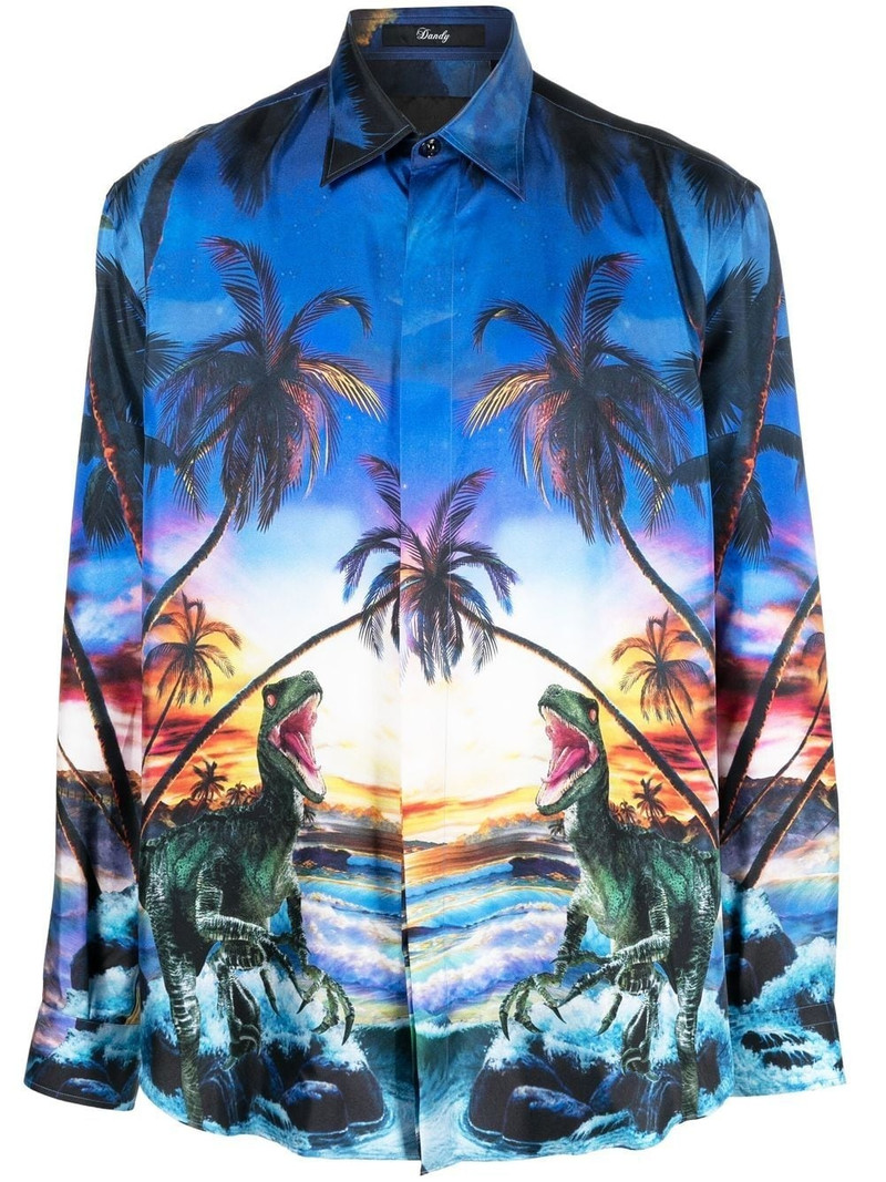 Hawaii printed shirt 1