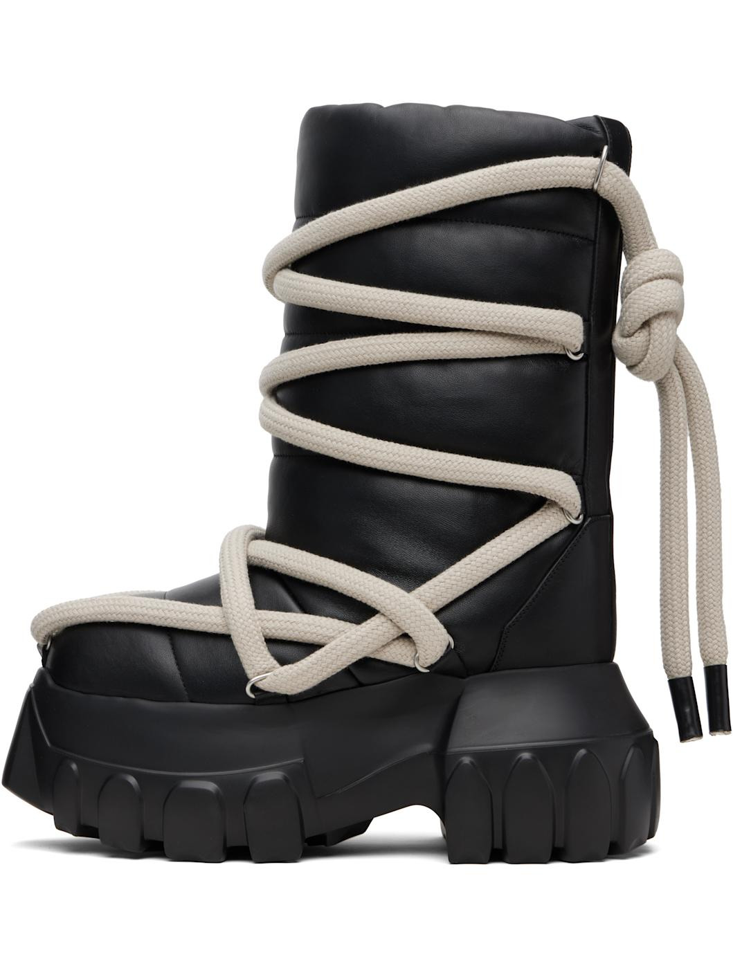 Black Concordians Lunar Mega Tractor Boots - 3