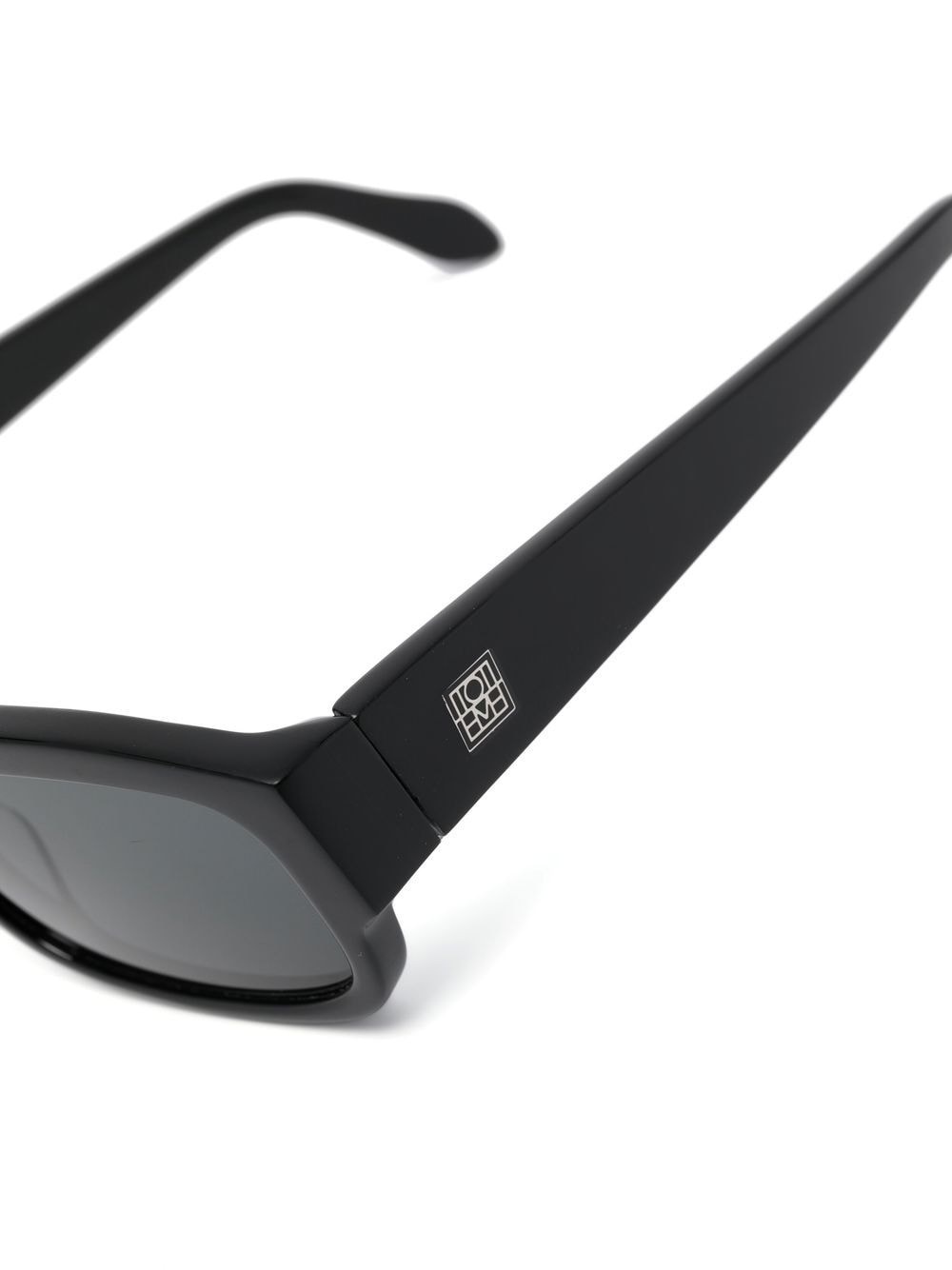 rectangular-frame tinted sunglasses - 3