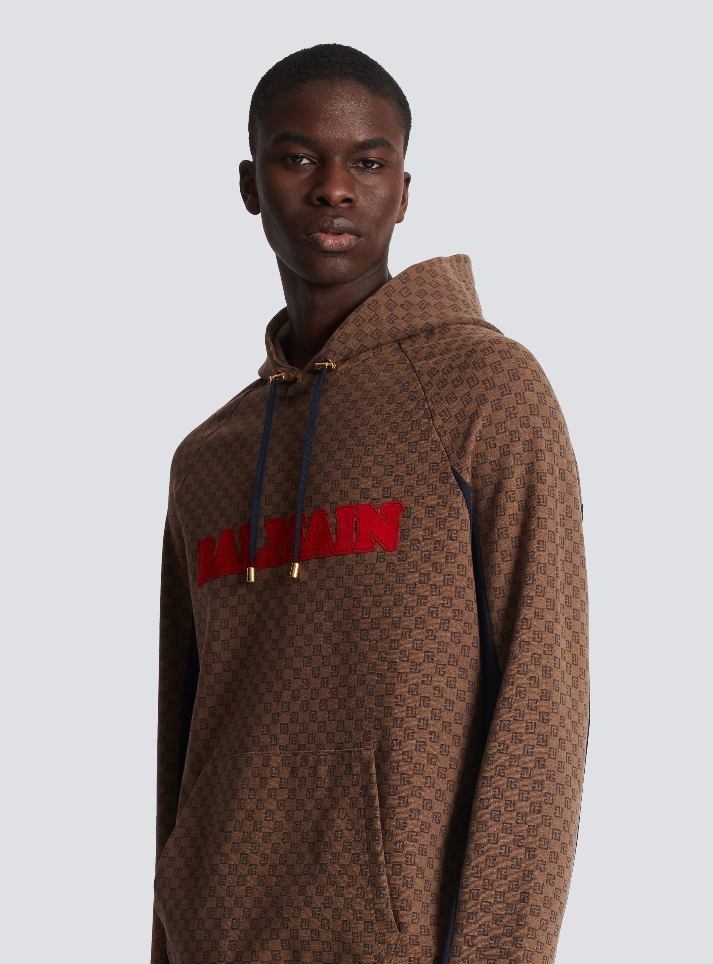 Mini monogram jacquard hoodie - 6