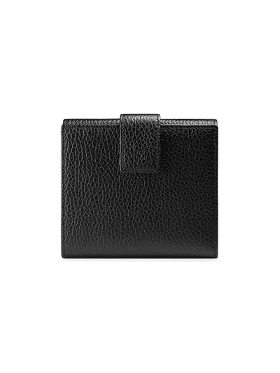 GUCCI Leather french flap wallet outlook