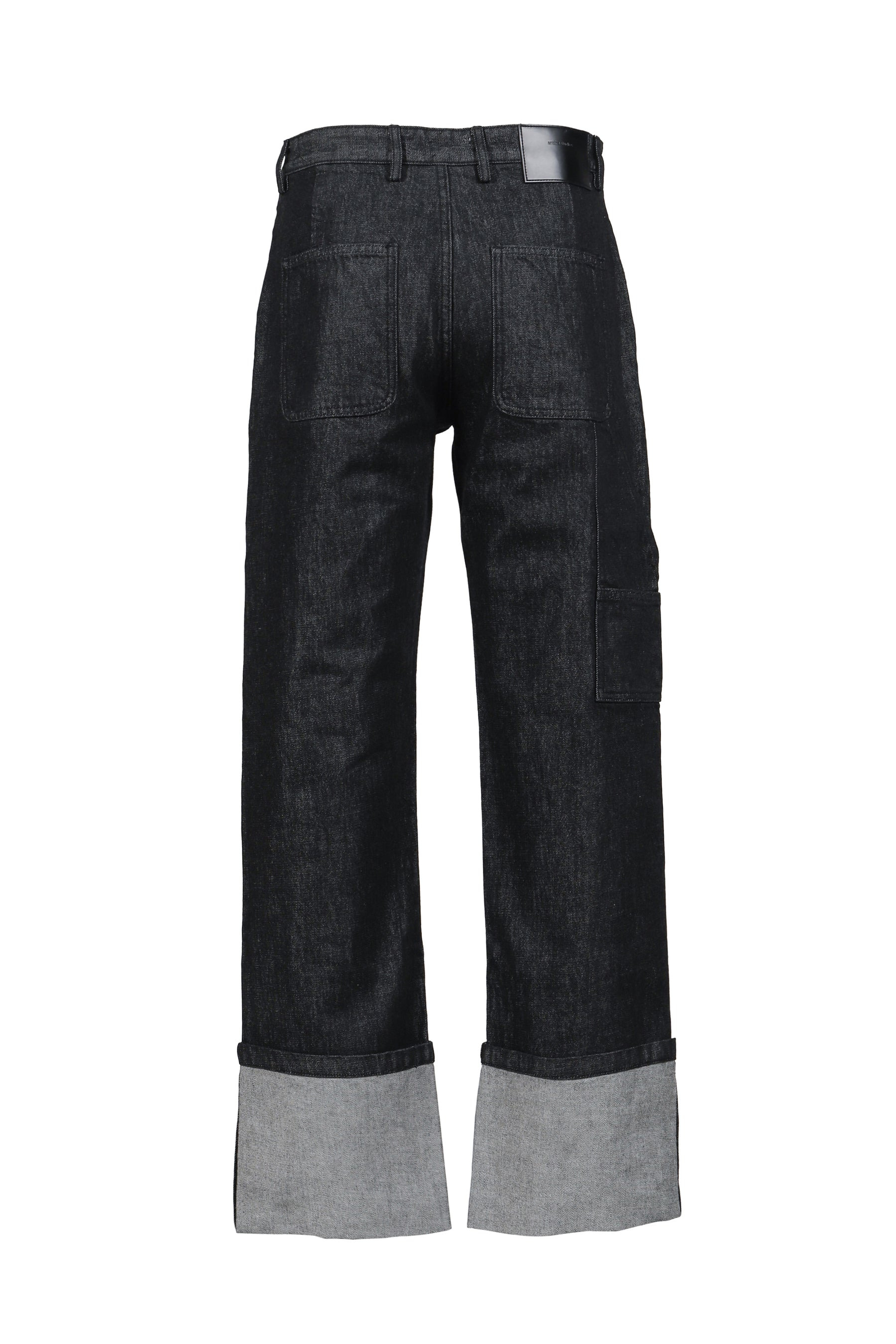 CUFF JEAN RAW / RAW BLACK - 2