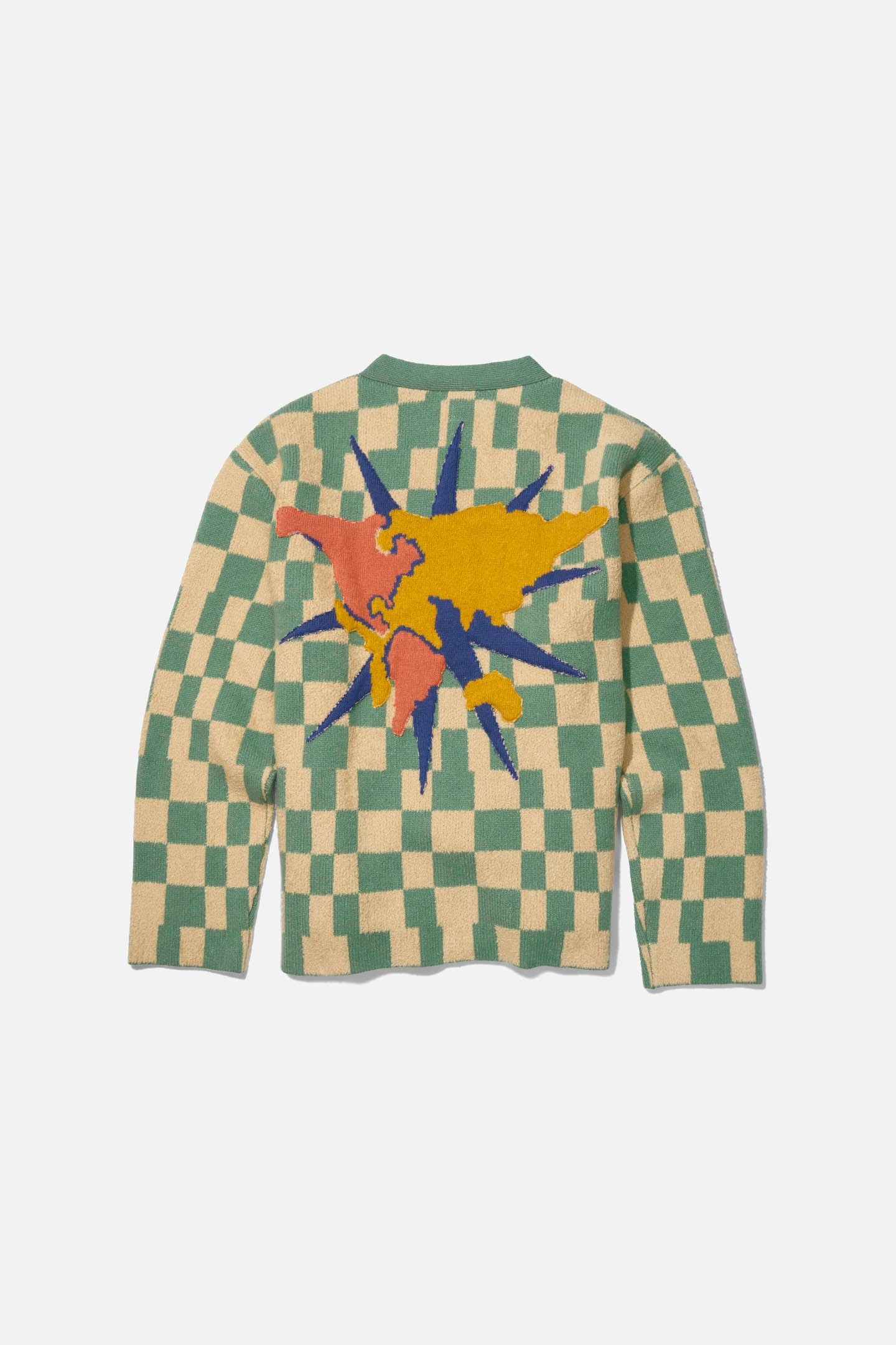 CARDINAL CHECKER CARDIGAN - 2