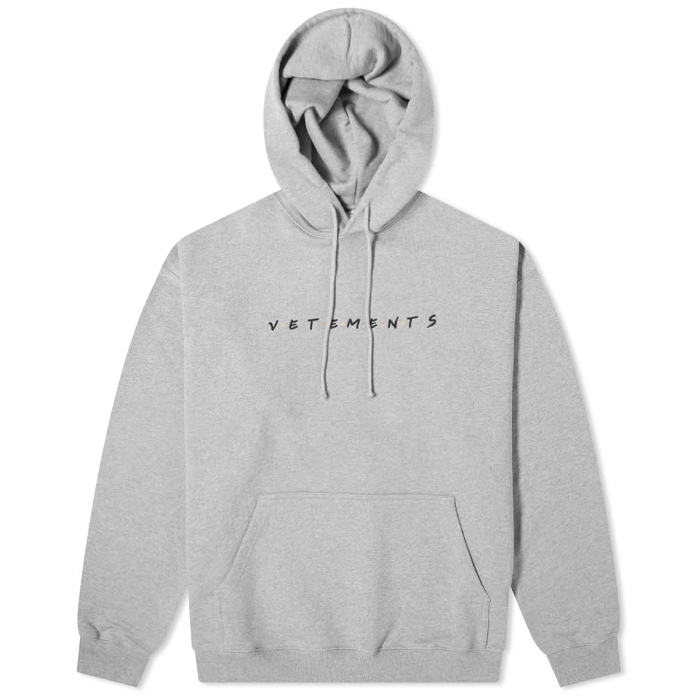 Vetements Oversize Friendly Logo Hoody - 1