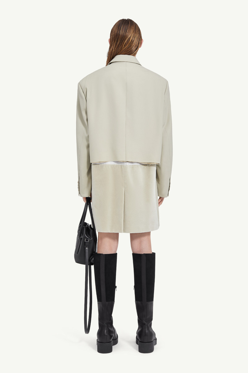 Cropped suit jacket 4