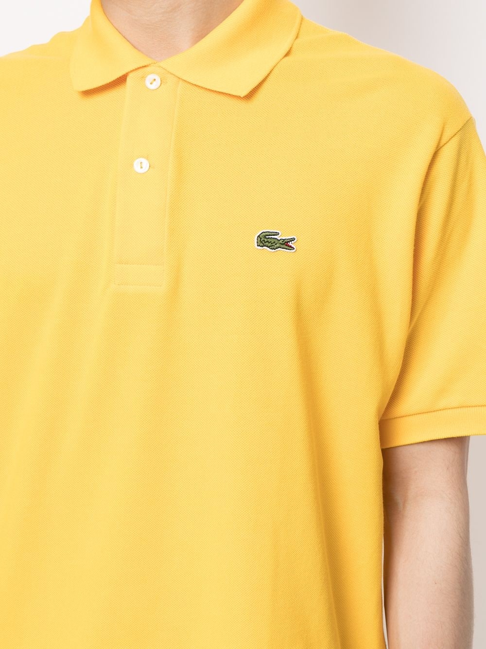 logo-embroidered polo shirt - 5