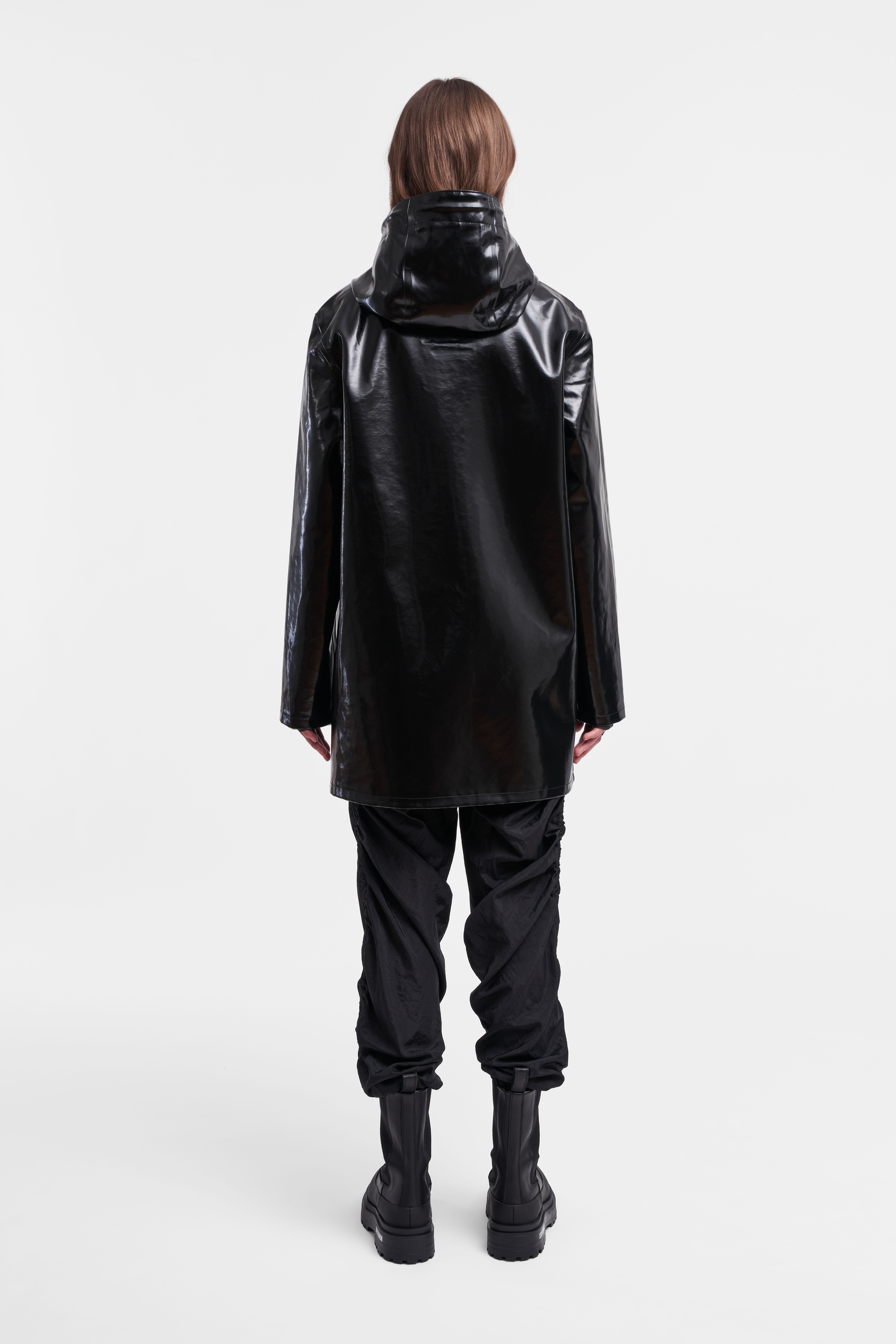 Stockholm Opal Raincoat Black - 4