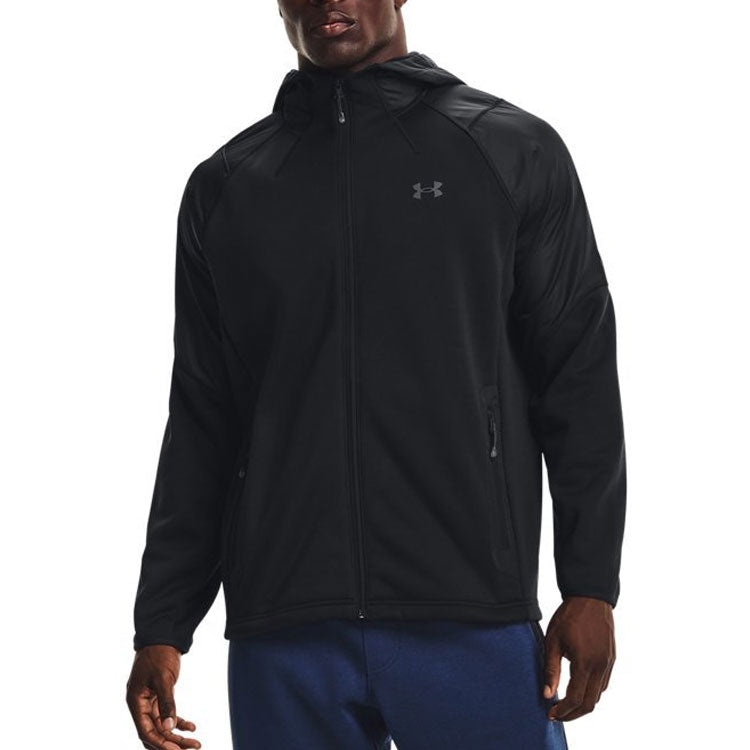 Under Armour ColdGear Swacket Hoodie Jacket 'Black' 1357475-002 - 5