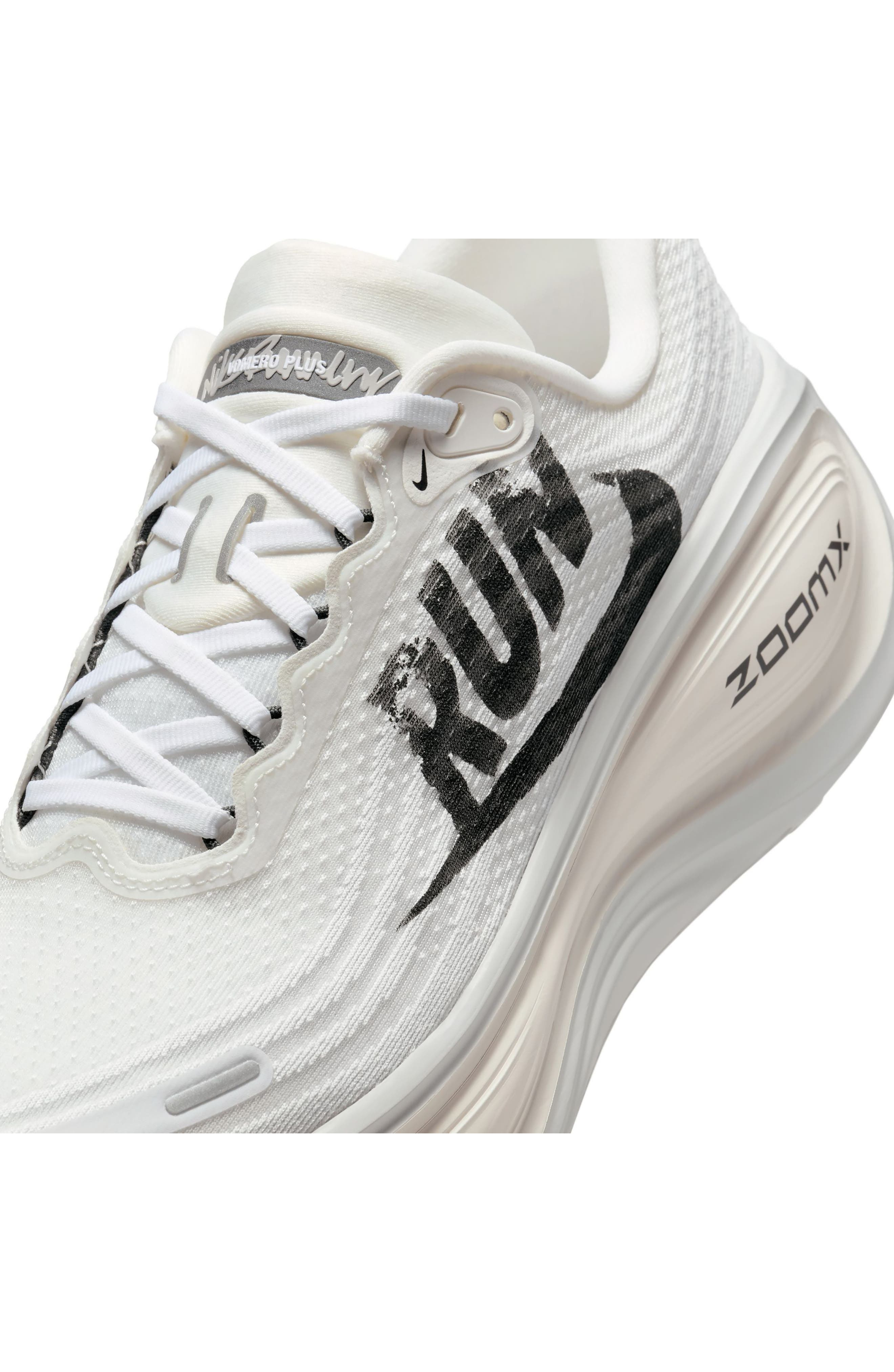 Nike Vomero Plus Run Running Shoe in Summit White/Black at Nordstrom - 7