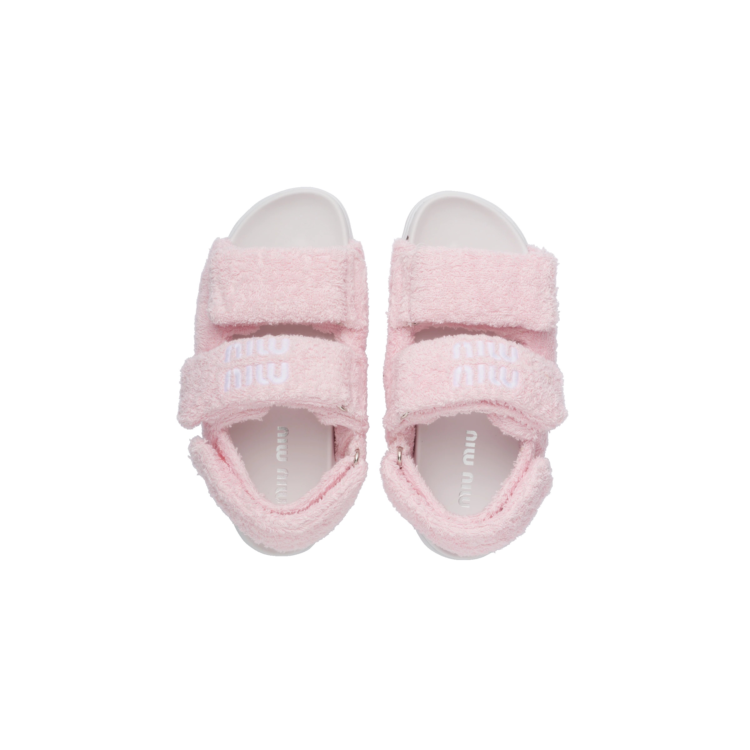 Terry cloth sandals - 4