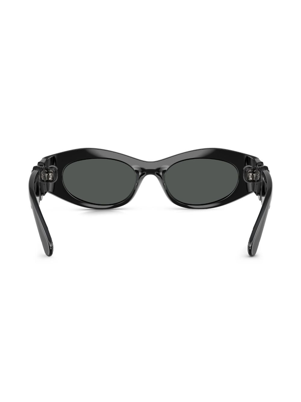 engraved-Medusa plaque sunglasses - 4