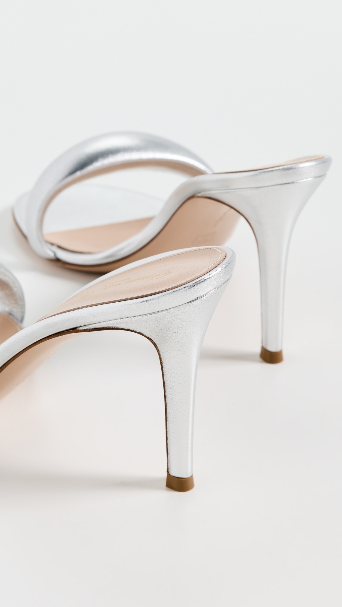 Bijoux Mules 85mm Nappa Silk - 3