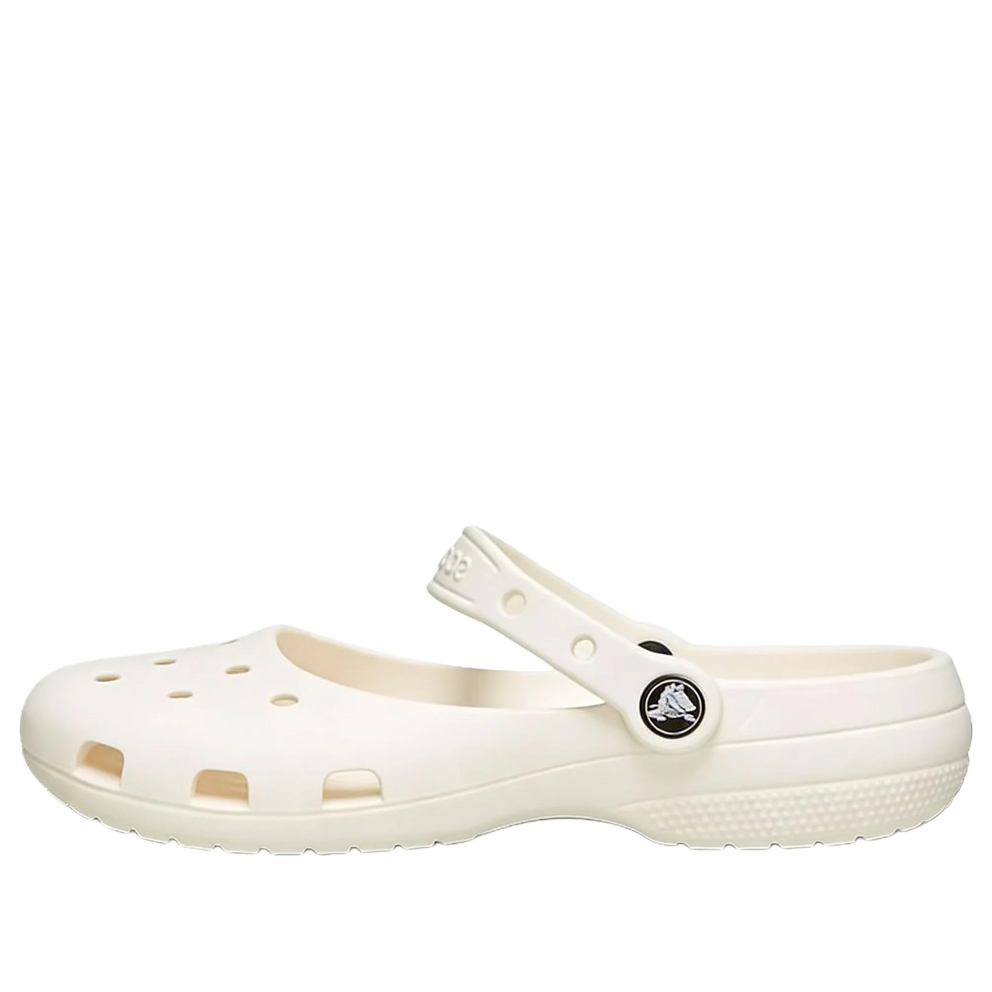 (WMNS) Crocs Classic Ballet 'Chalk' 211994-0WV - 1