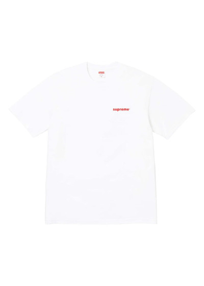 Supreme Supreme White FUCK MONEY T-Shirt outlook