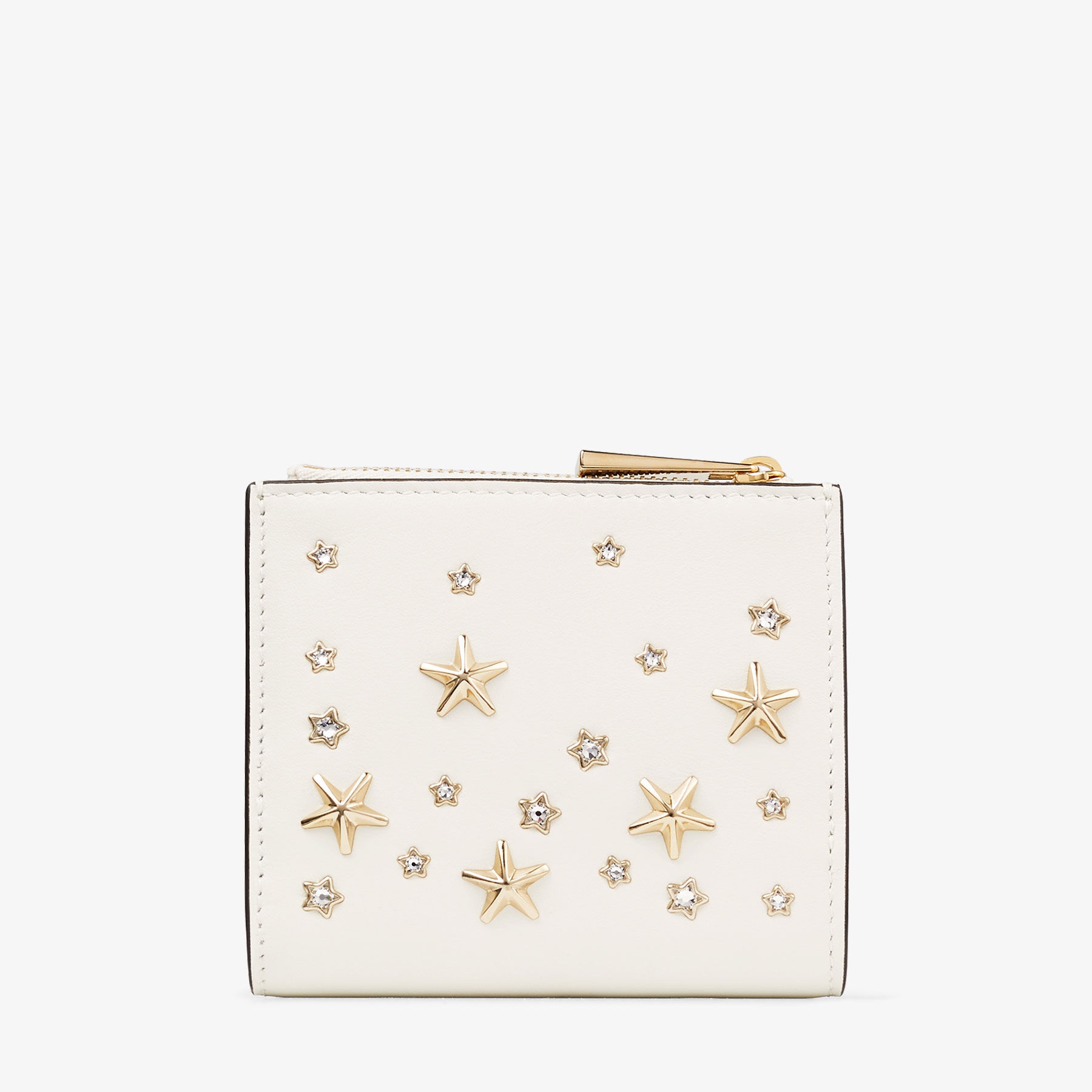 Hanni
Latte Calf Leather Wallet with Stars - 5
