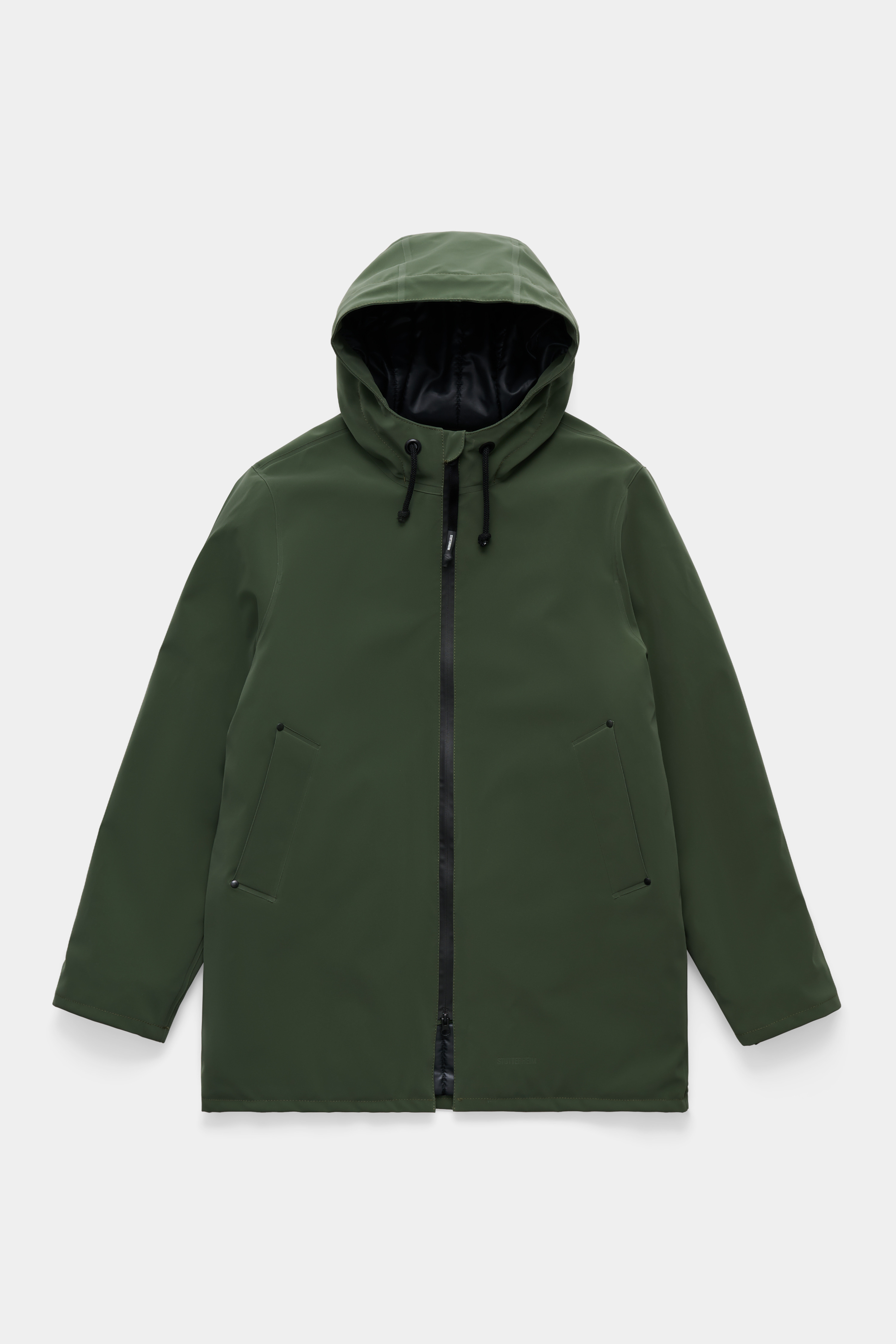 Stockholm Matte Winter Coat Green - 4