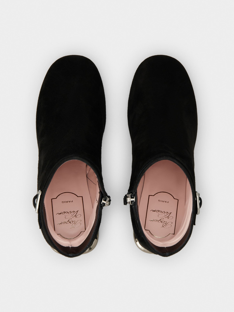 Viv' Podium Booties in suede 4