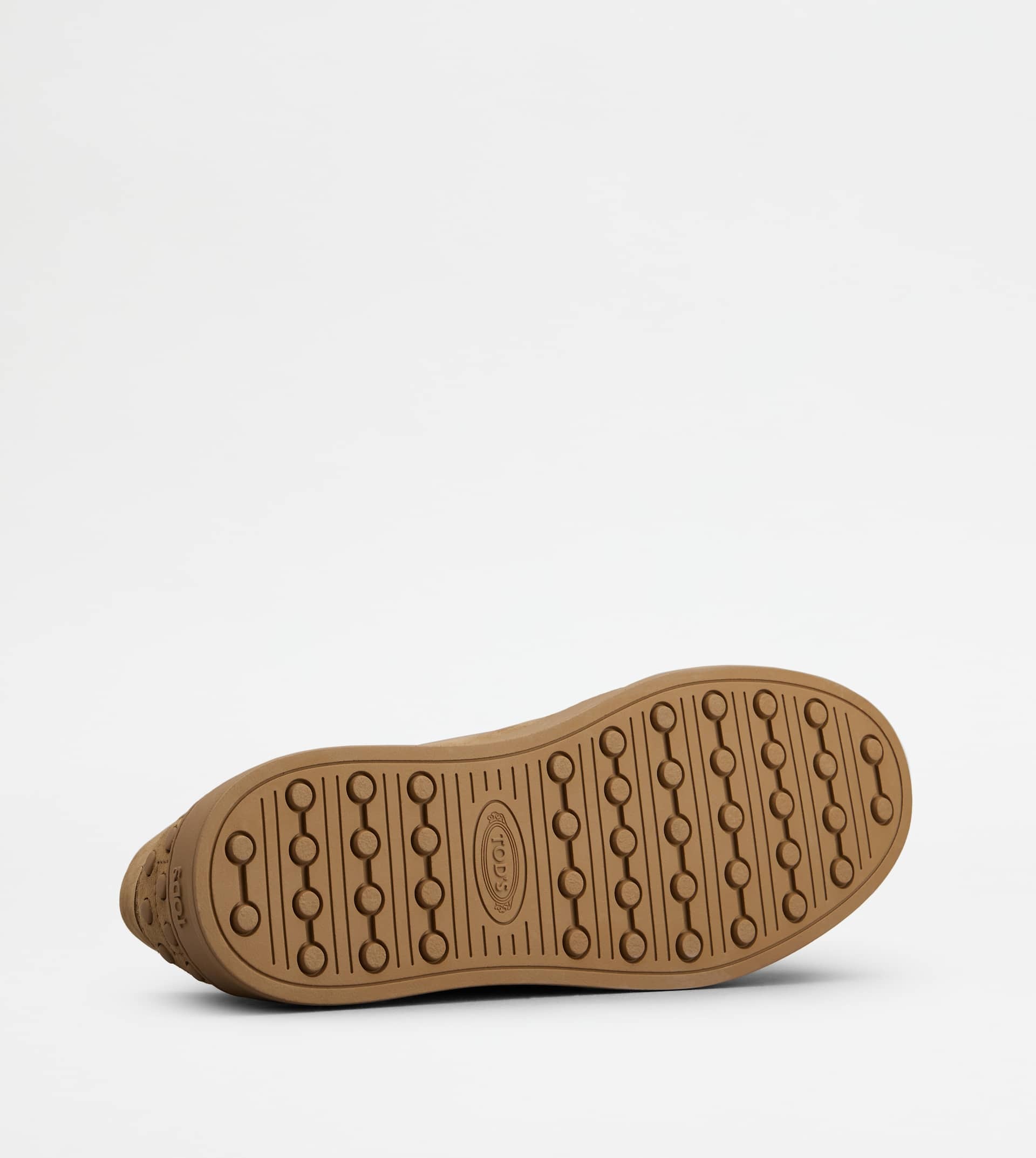 SNEAKERS IN SUEDE - BROWN - 4