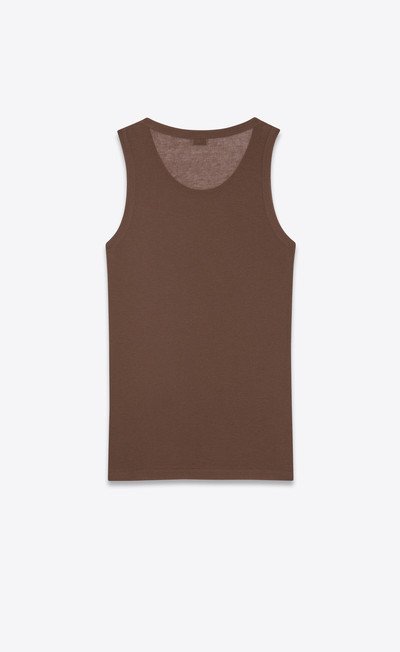 SAINT LAURENT tank top in viscose jersey outlook