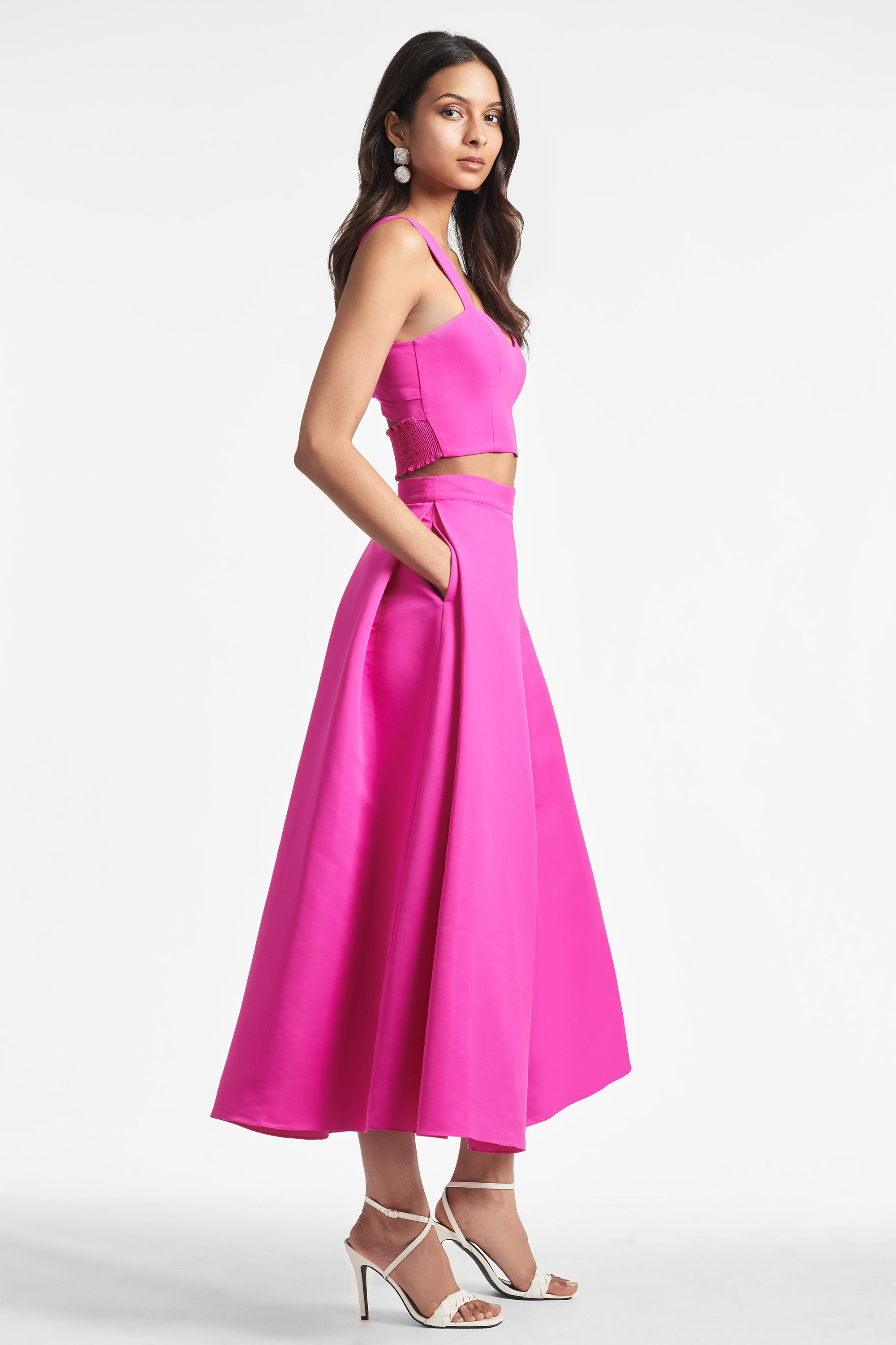 Leighton Skirt - Cerise - 3