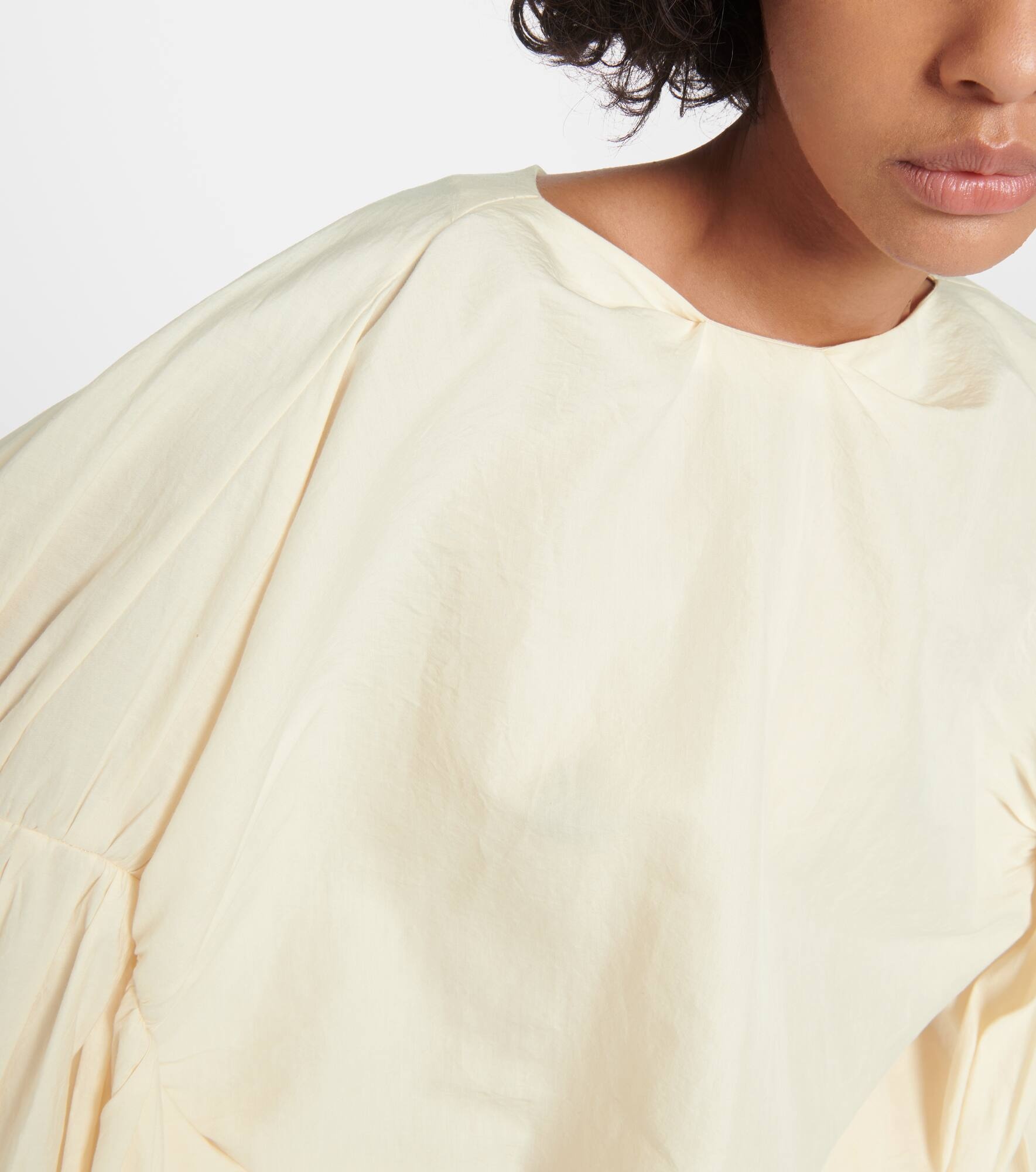 Quico silk and cotton organza top - 4