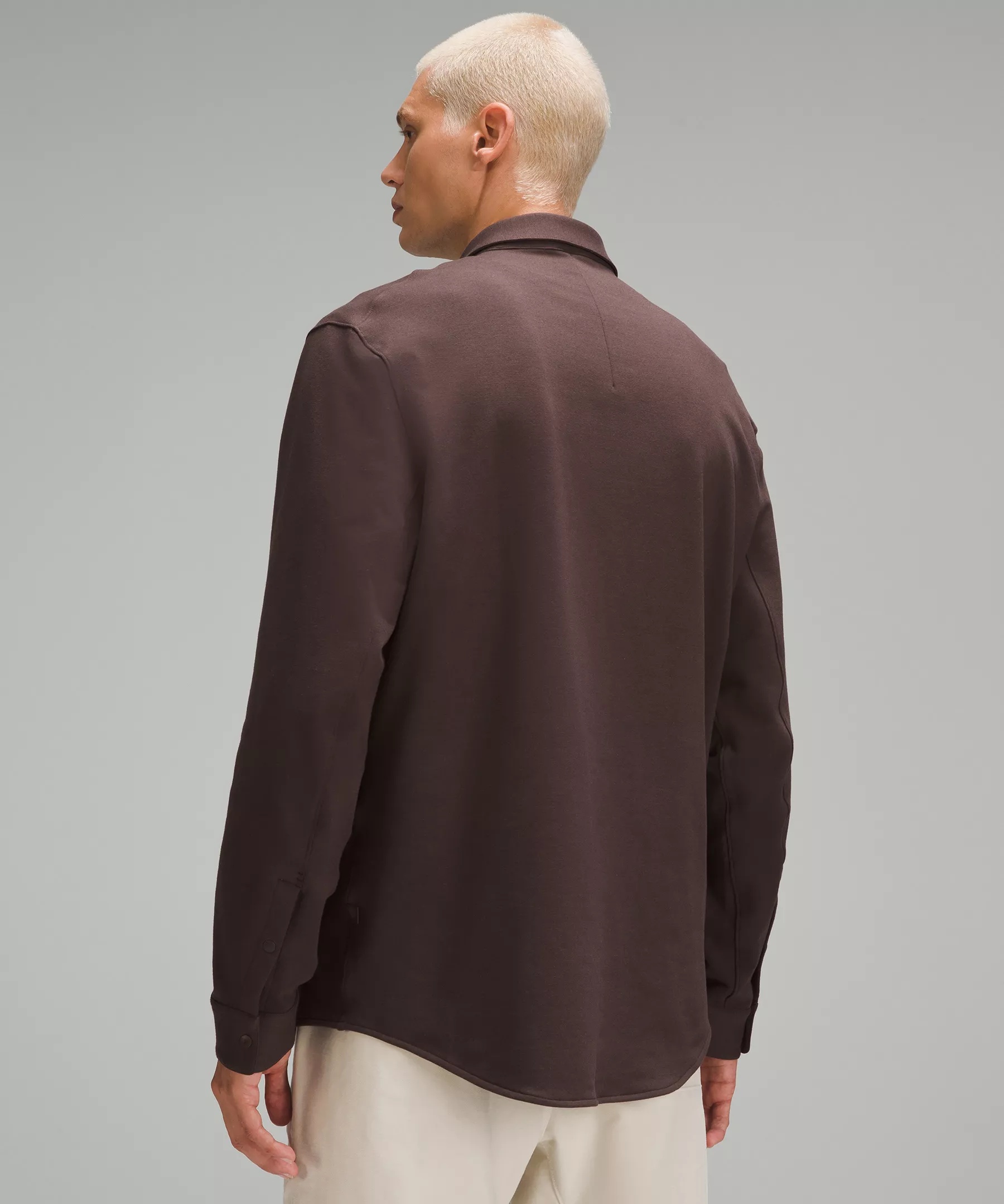 Soft Knit Overshirt *French Terry - 3
