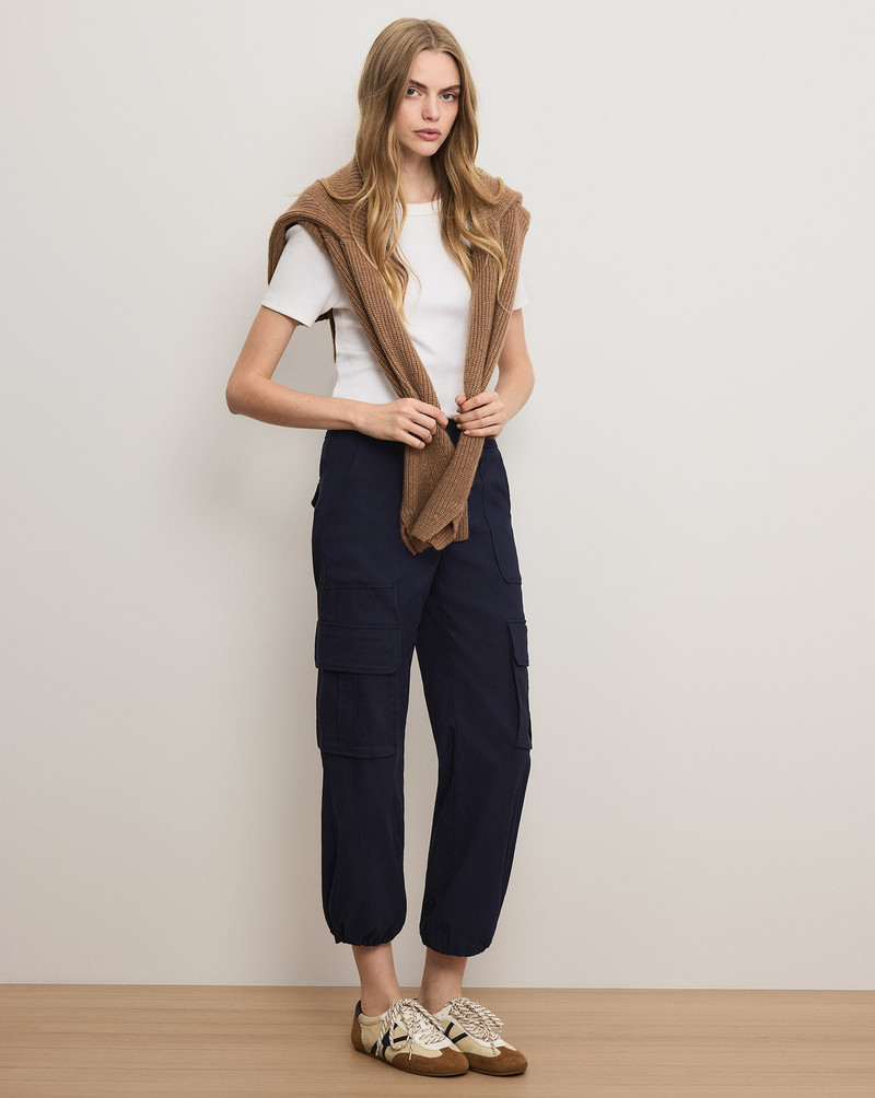 VERONICA BEARD DARI WIDE-LEG CARGO PANT outlook