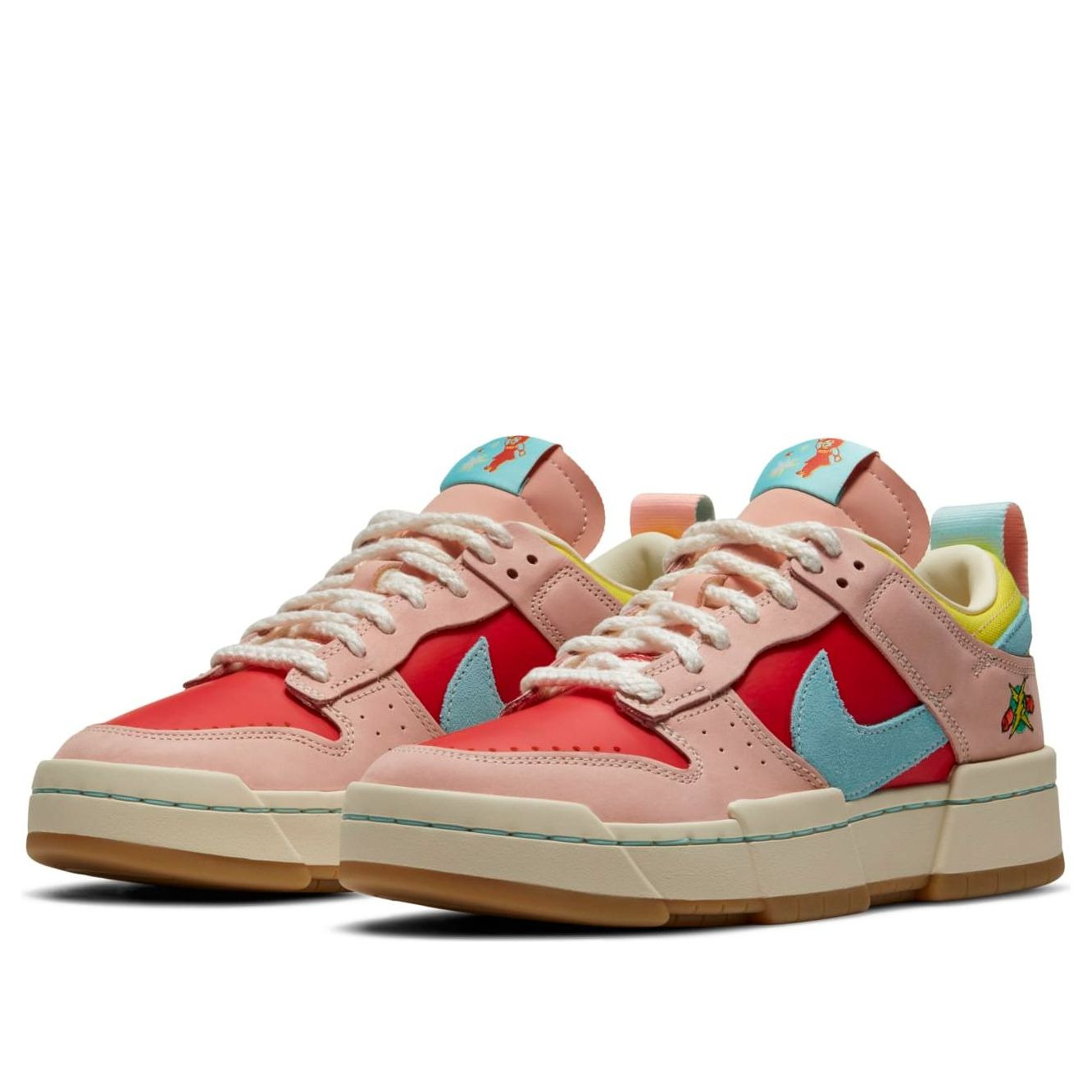 (WMNS) Nike Dunk Low Disrupt 'Chinese New Year - Firecracker' DD8478-641 - 3