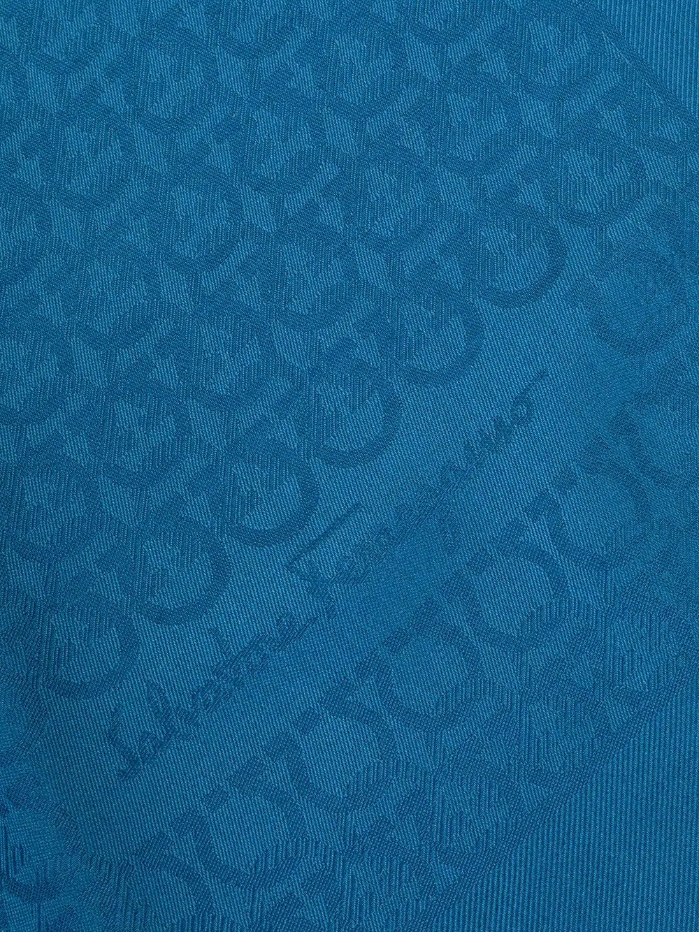 Gancini jacquard-woven scarf - 3