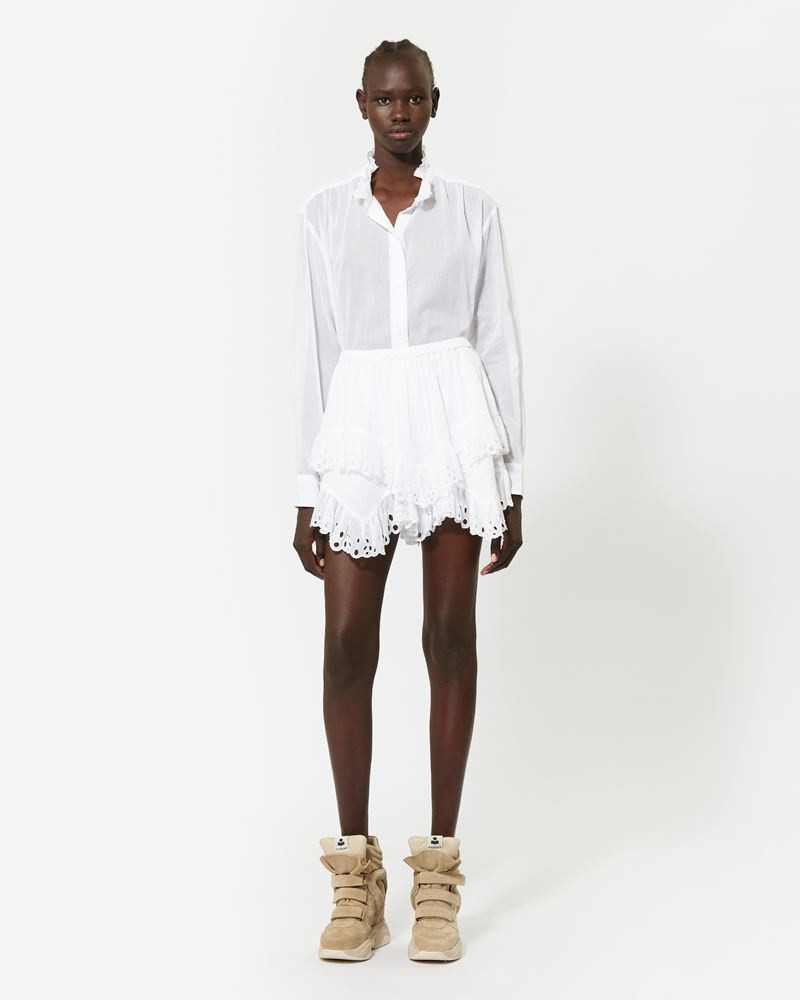 Isabel Marant Étoile KADDY COTTON SHORTS outlook