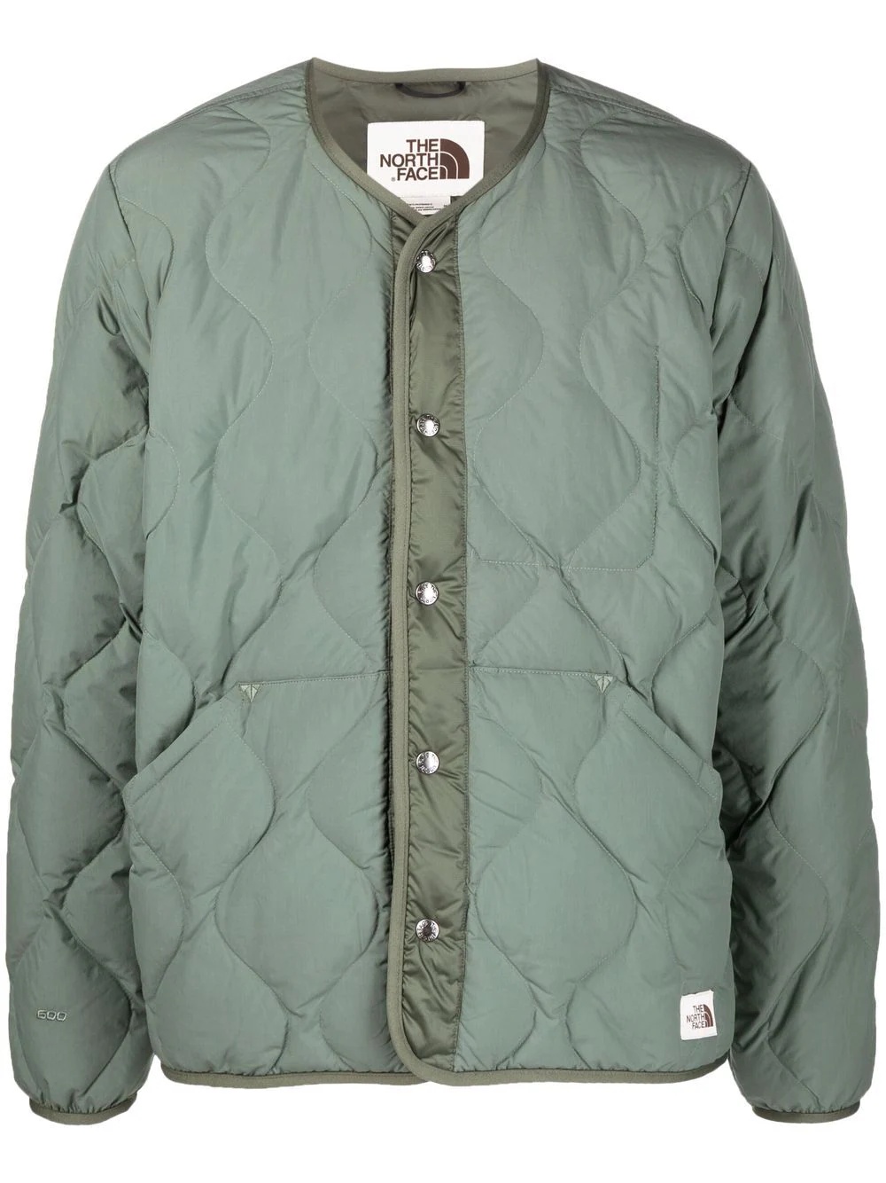 M66 quilted feather-down jacket - 1