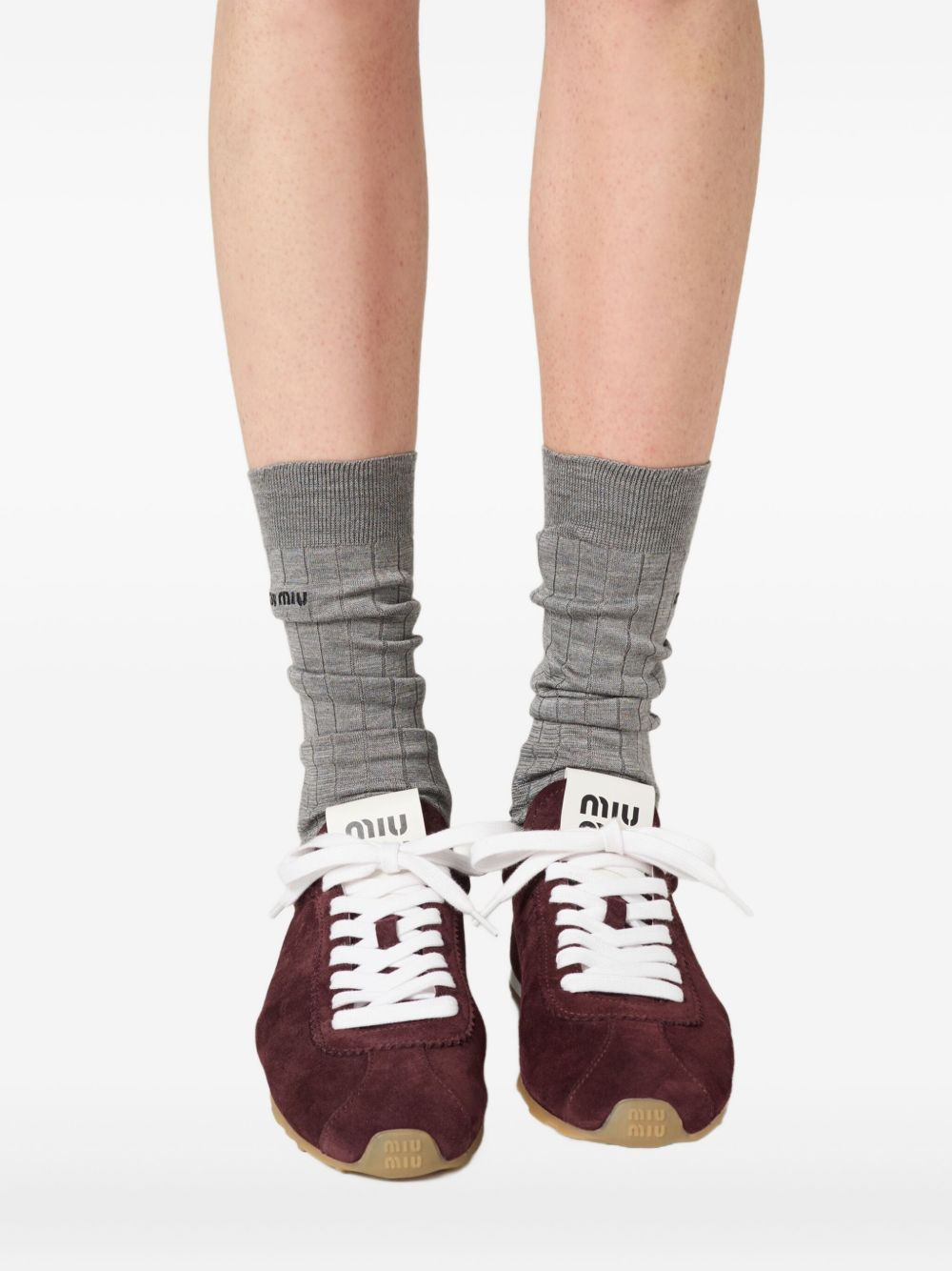 Plume suede sneakers - 5