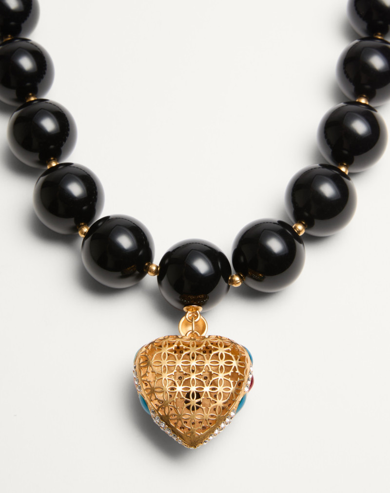 금속, 수지, ENAMEL 및 SWAROVSKI®의 COEUR ROYAL NECKLACE 계정 관리 4