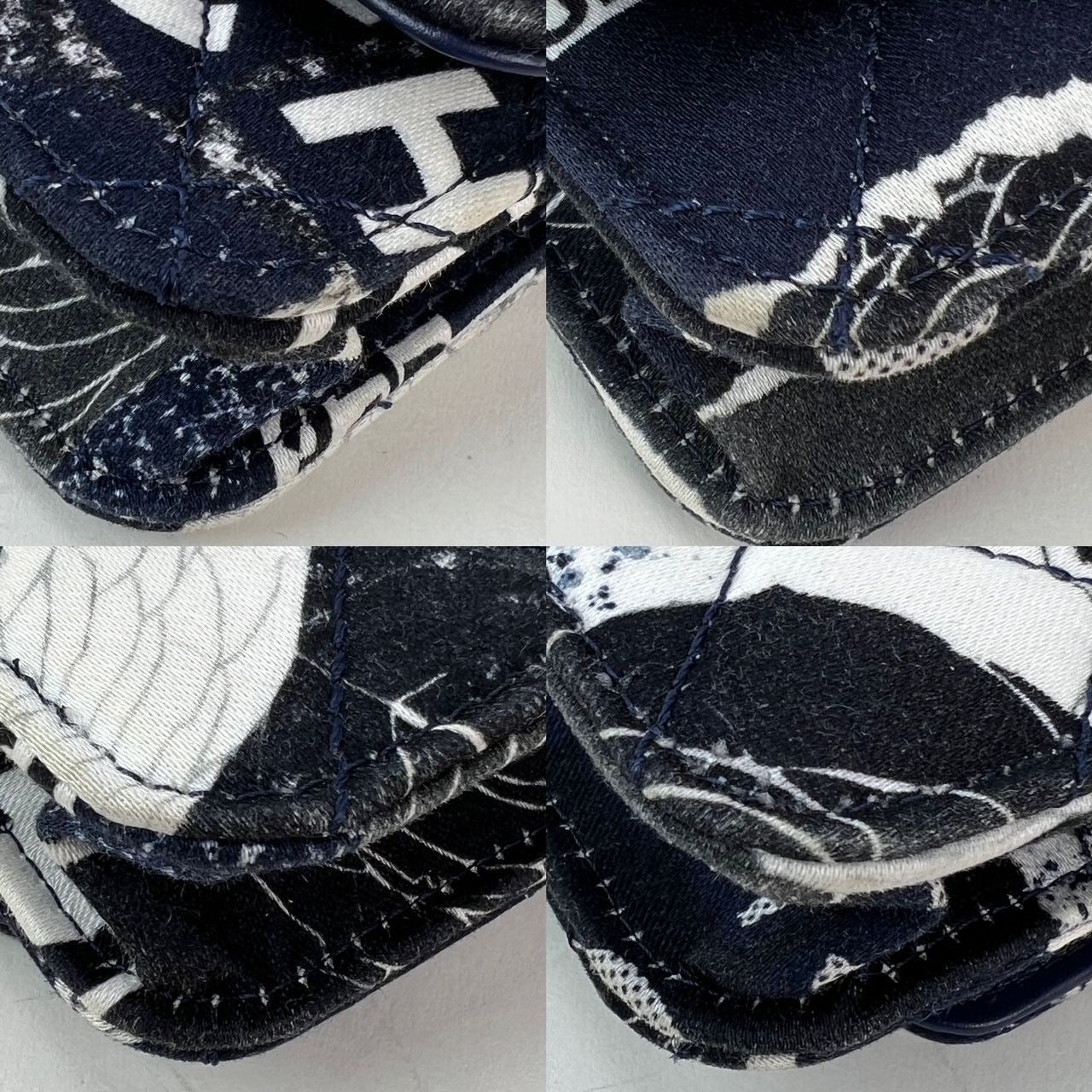 Chanel Reissue 2.55 Quilted Printed Canvas Limited Edition Wallet on a Chain Clutch RARE - 8