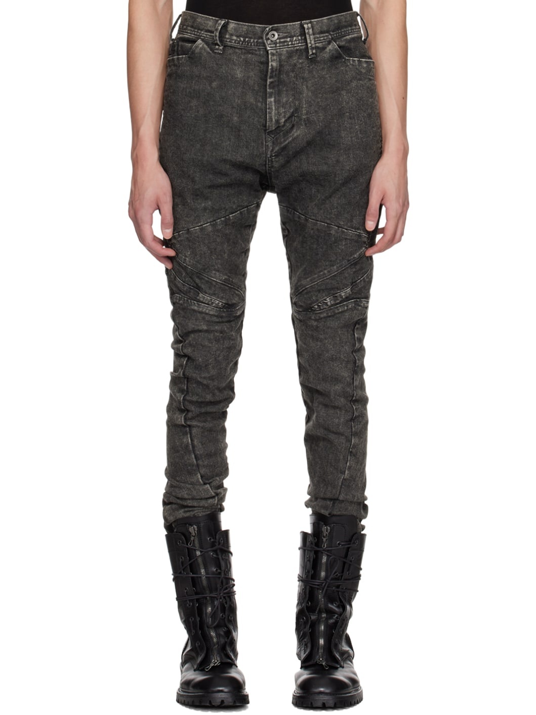 Gray Rider Jeans - 1