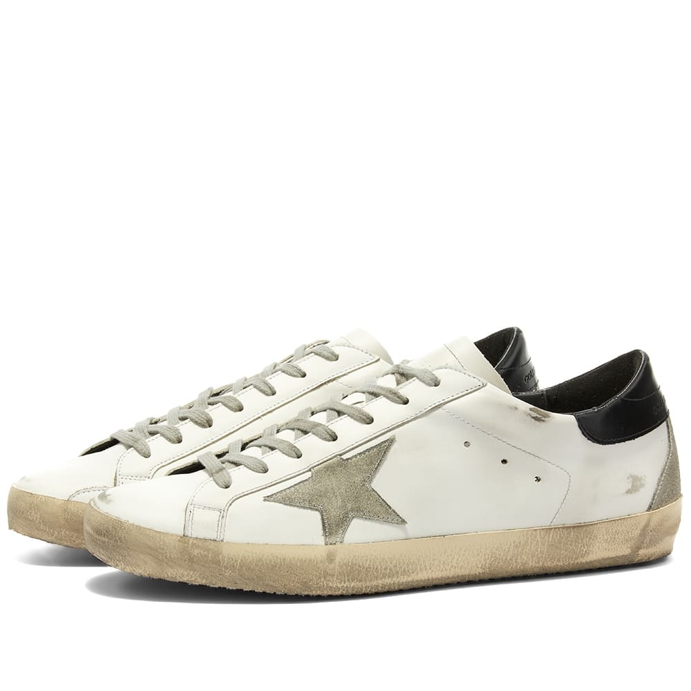 Golden Goose Superstar Leather Logo Sneaker - 1