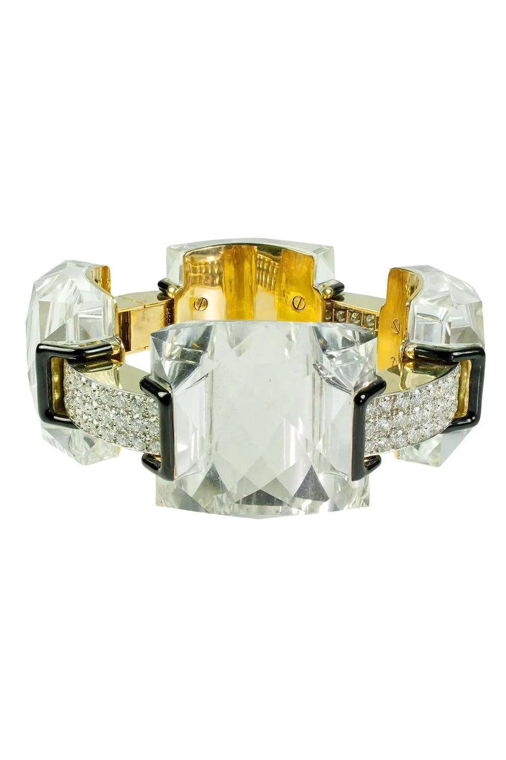 Diamond Crystal Black Palace Bracelet - 1
