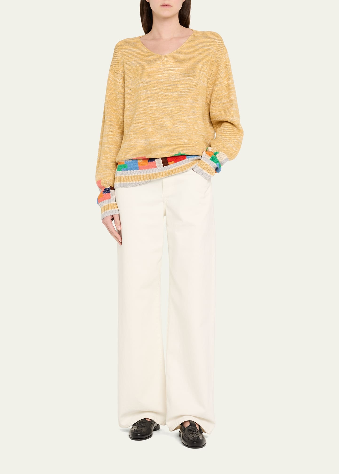 Swatch Abstract Knit Sweater - 2