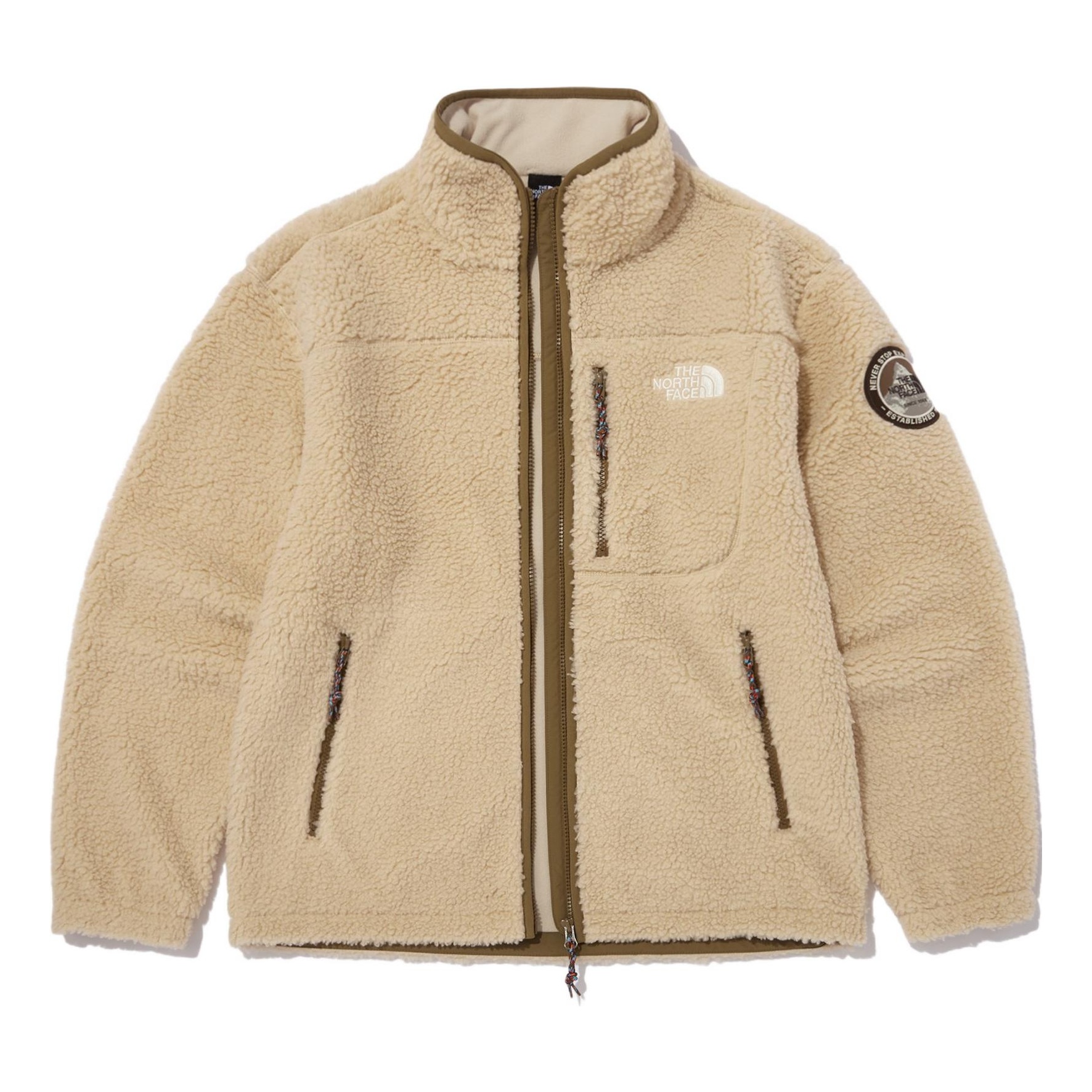 THE NORTH FACE Comfy Fleece Jacket 'Brown' NJ4FN56B - 1