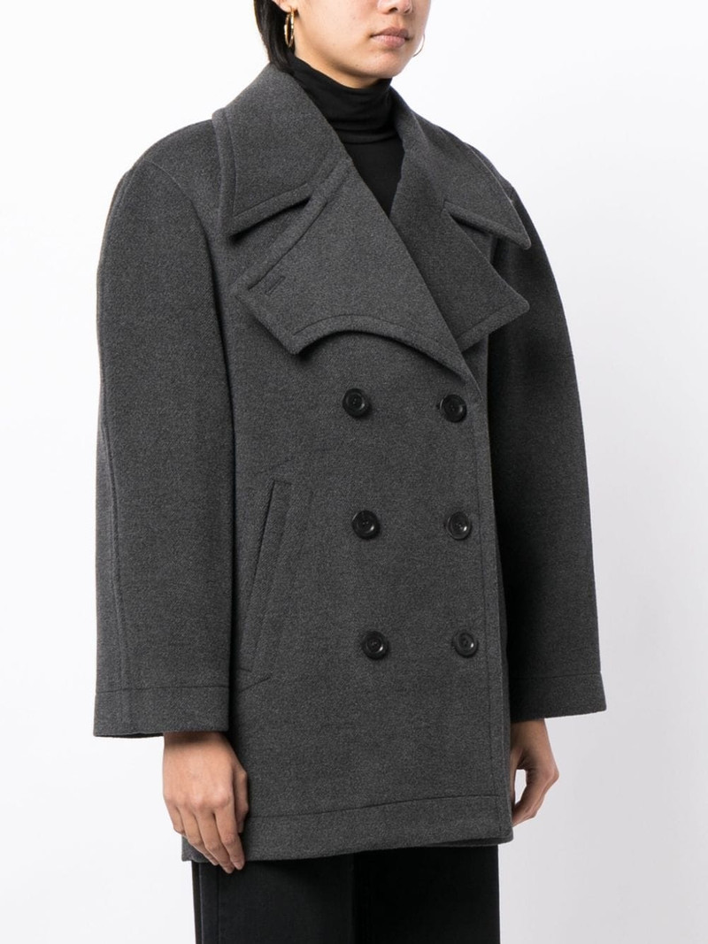 notched-lapels double-breasted coat 3