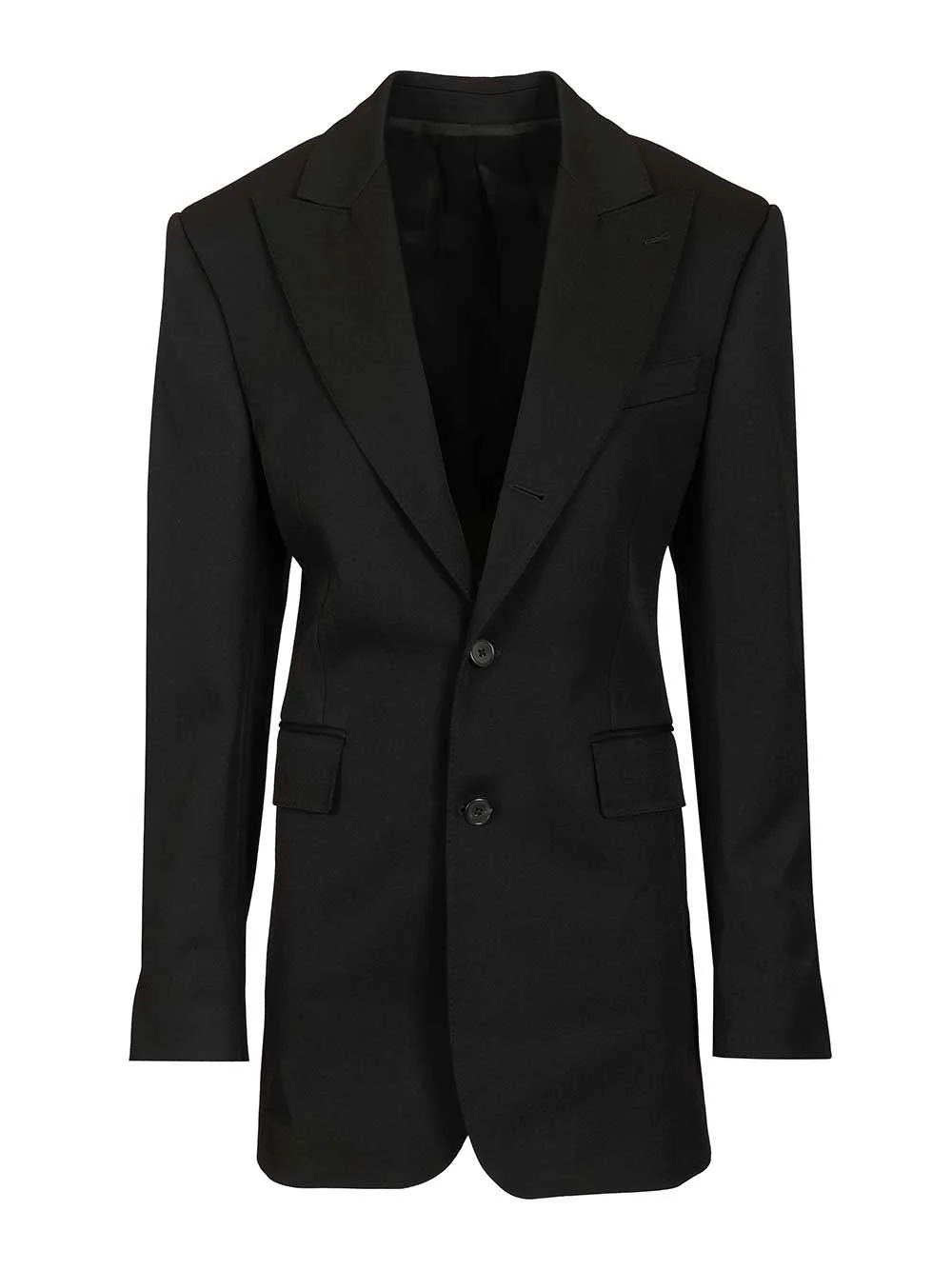 Celine Women Diagonal Wool Column Jacket - 1