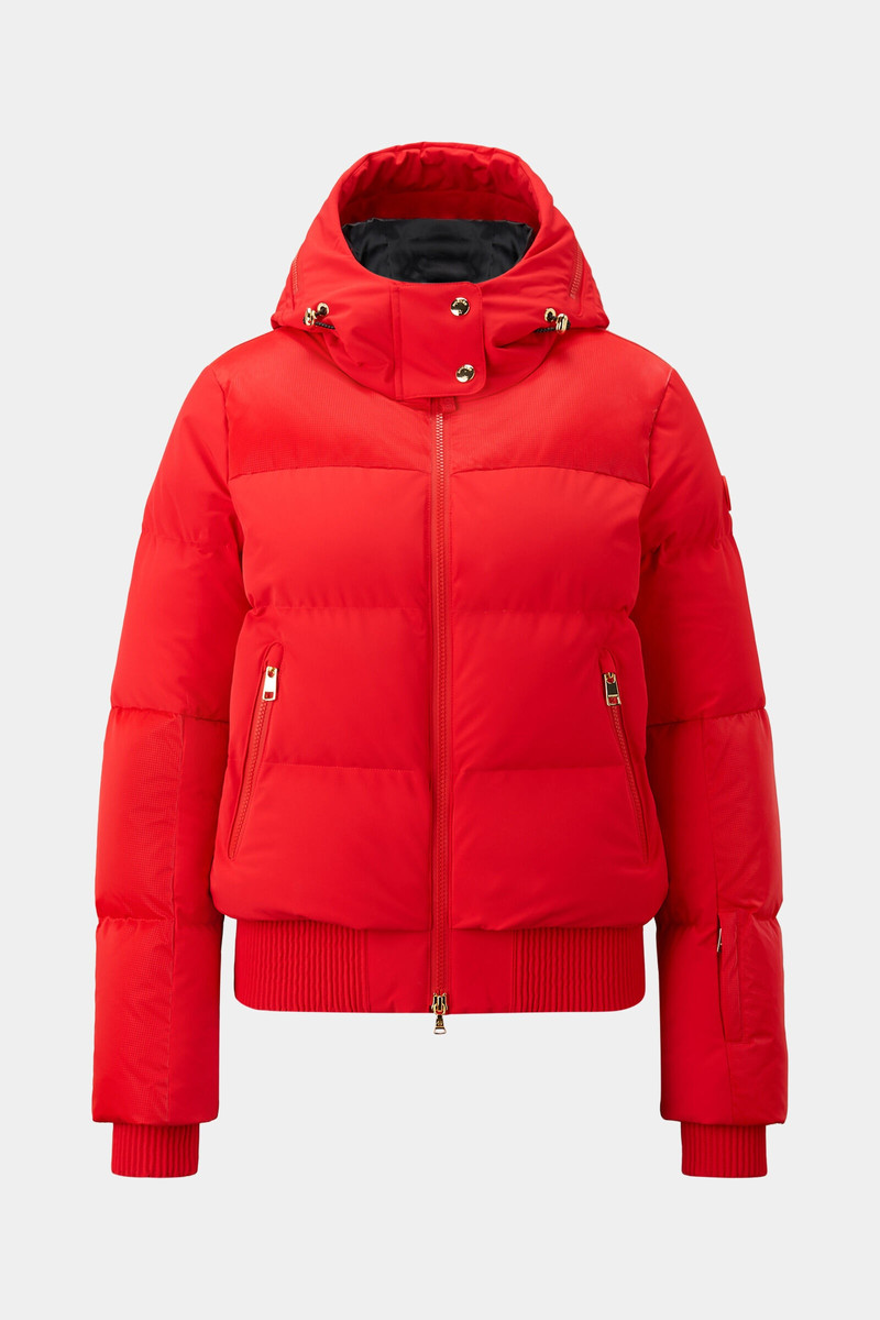 Bond Down ski jacket in Red 1